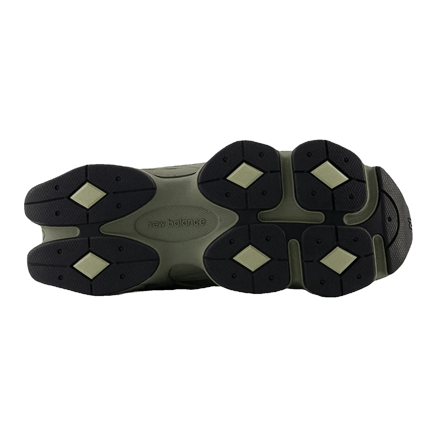 New Balance 9060 Dark Olivine (GS) Sohle