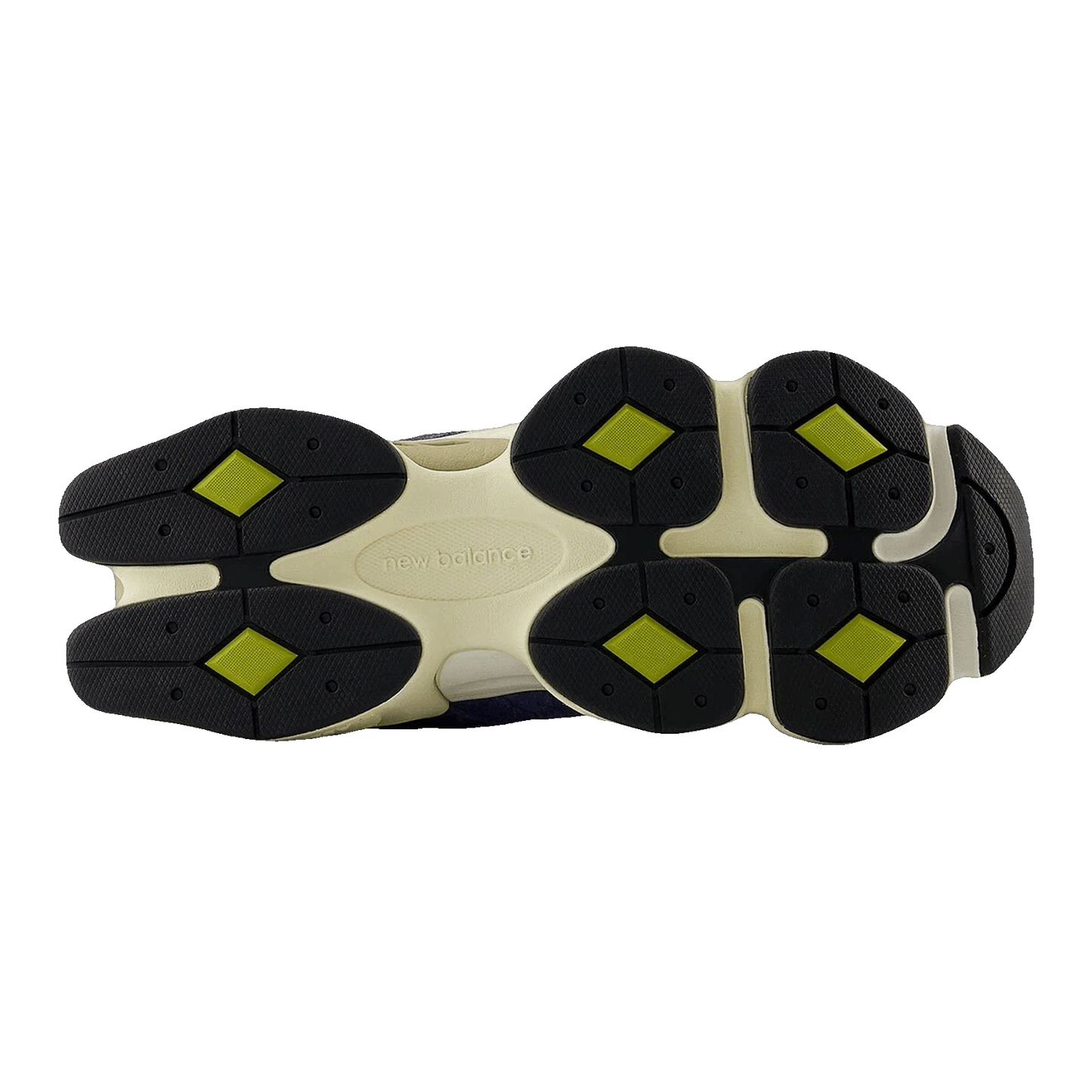 New Balance 9060 Indigo Moss Purple Sohle