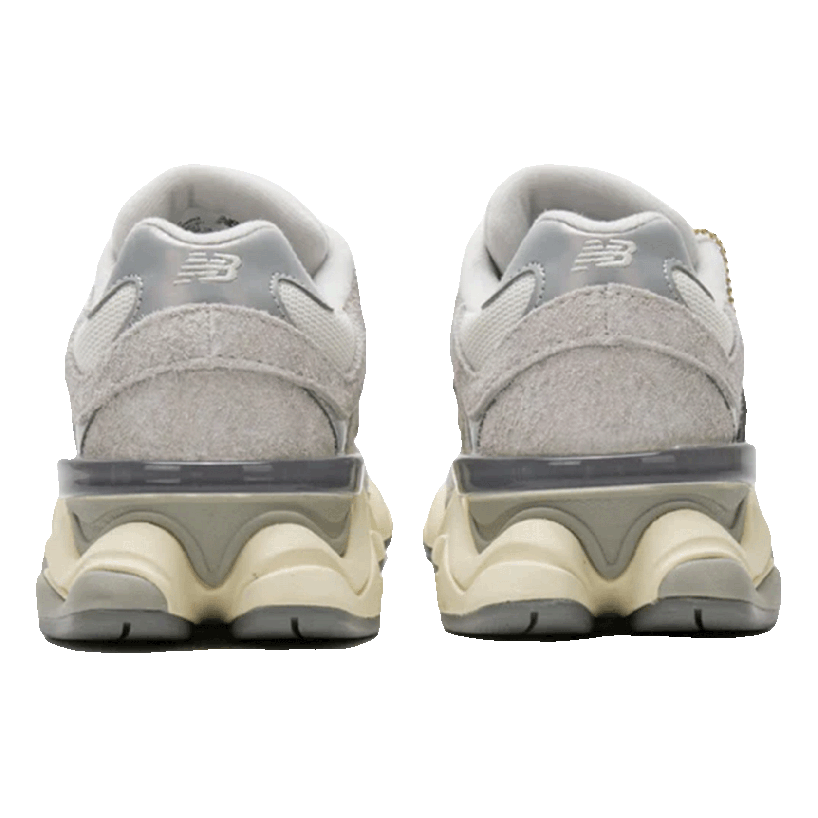 New Balance 9060 Light Grey White Back