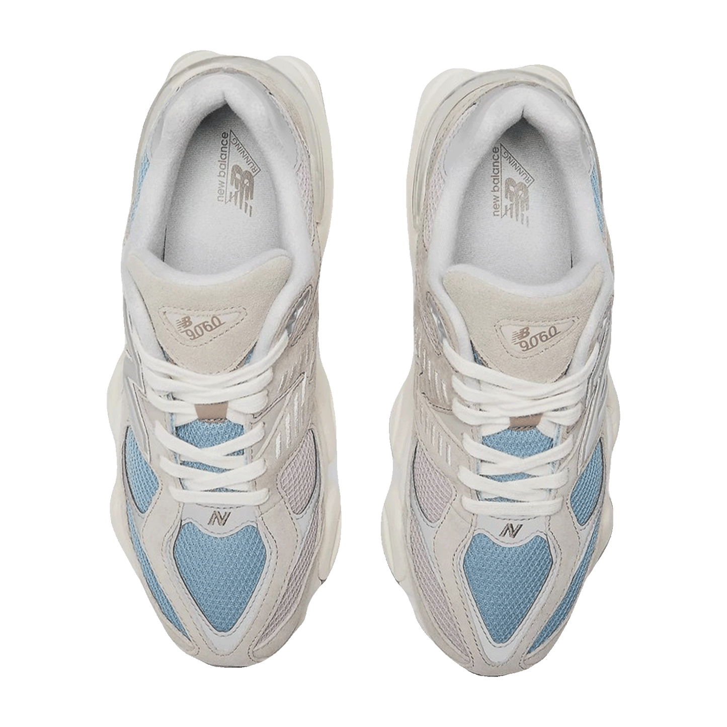 New Balance 9060 Mushroom Aluminum Oben