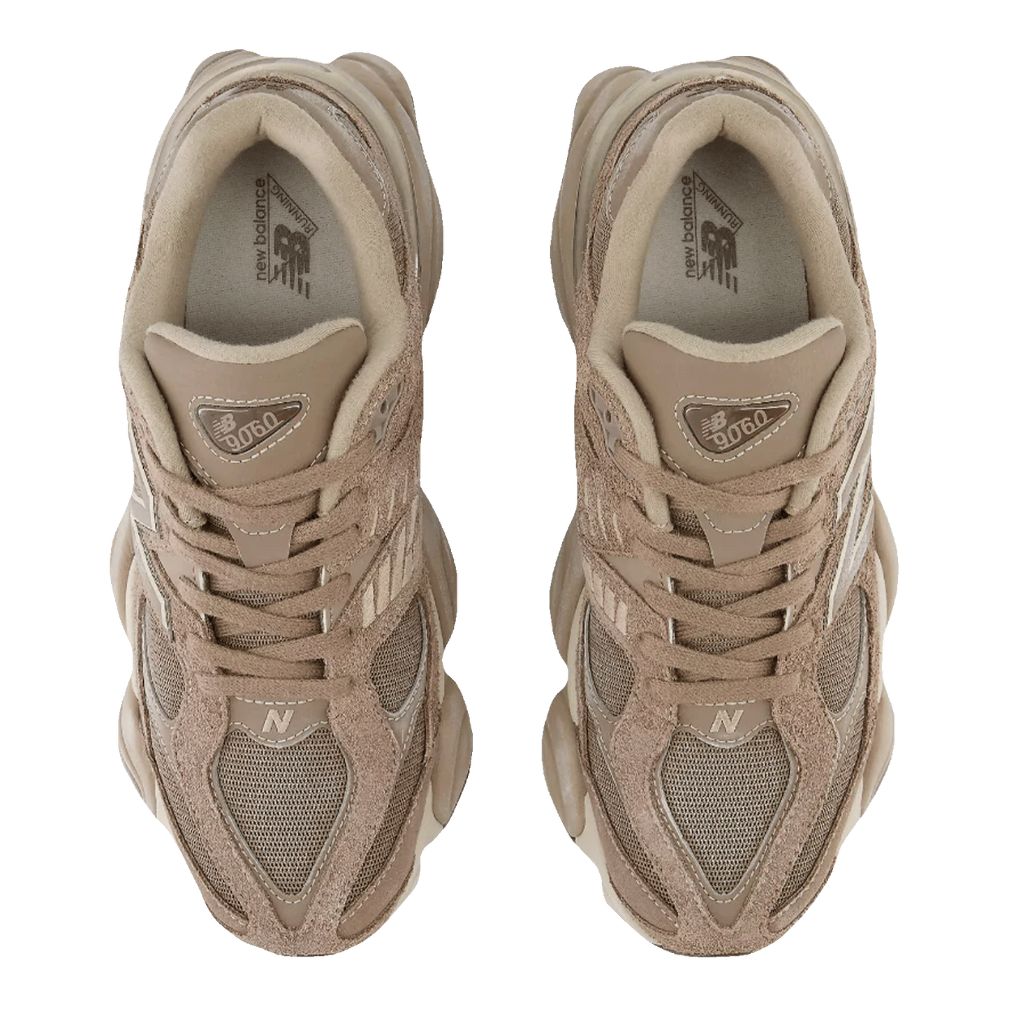 New Balance 9060 Mushroom Timberwolf Oben