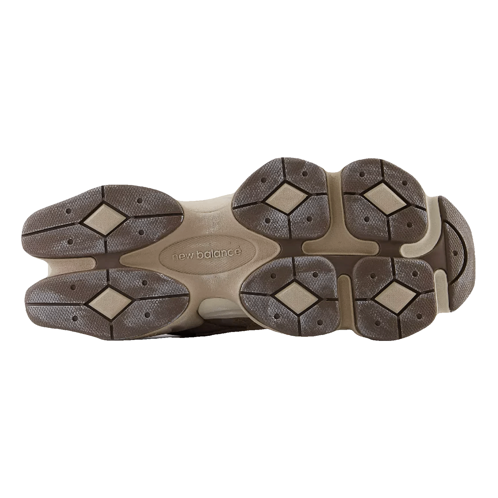 New Balance 9060 Mushroom Timberwolf Sohle