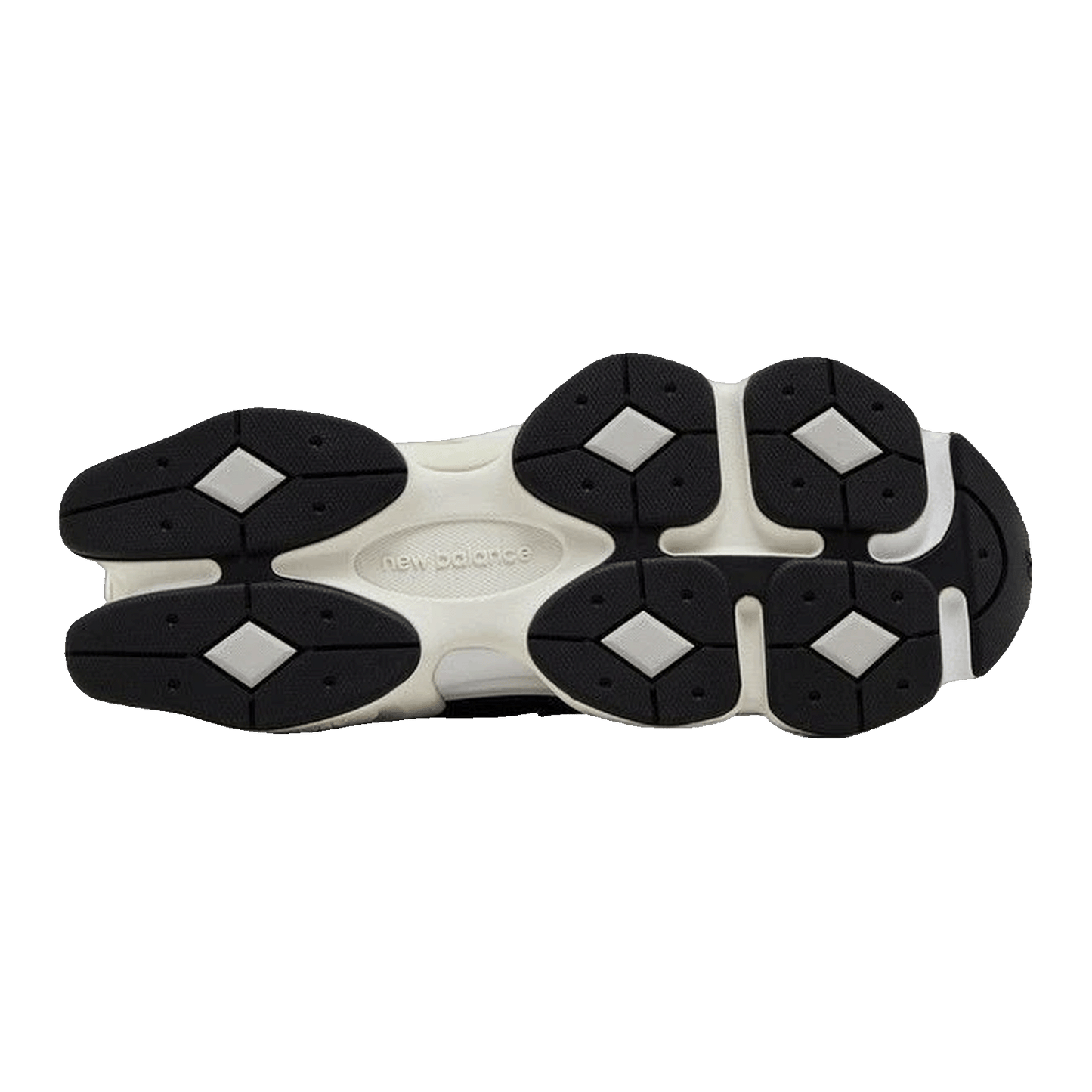 New Balance 9060 Navy Mushroom Sohle