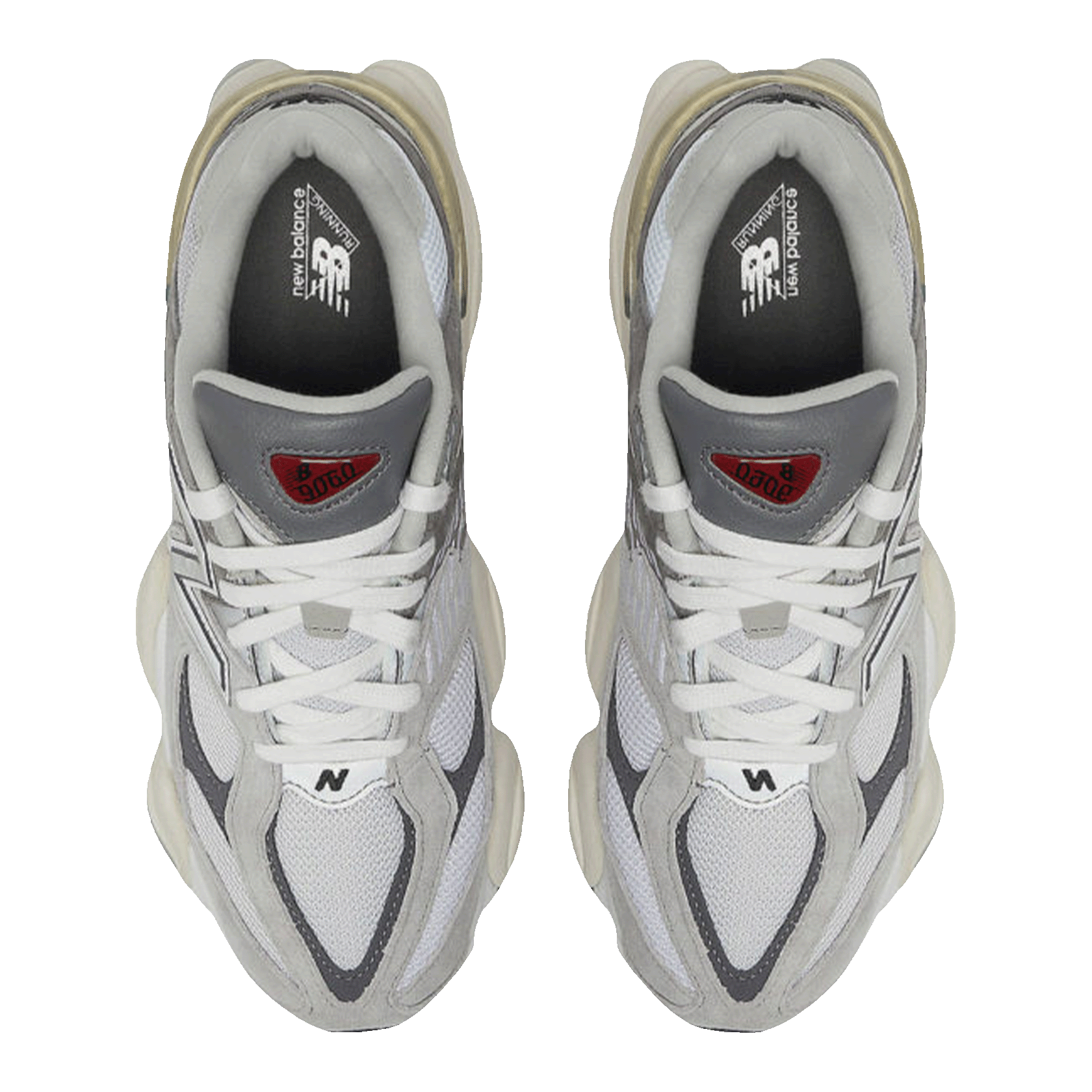 New Balance 9060 Rain Cloud Grey Oben