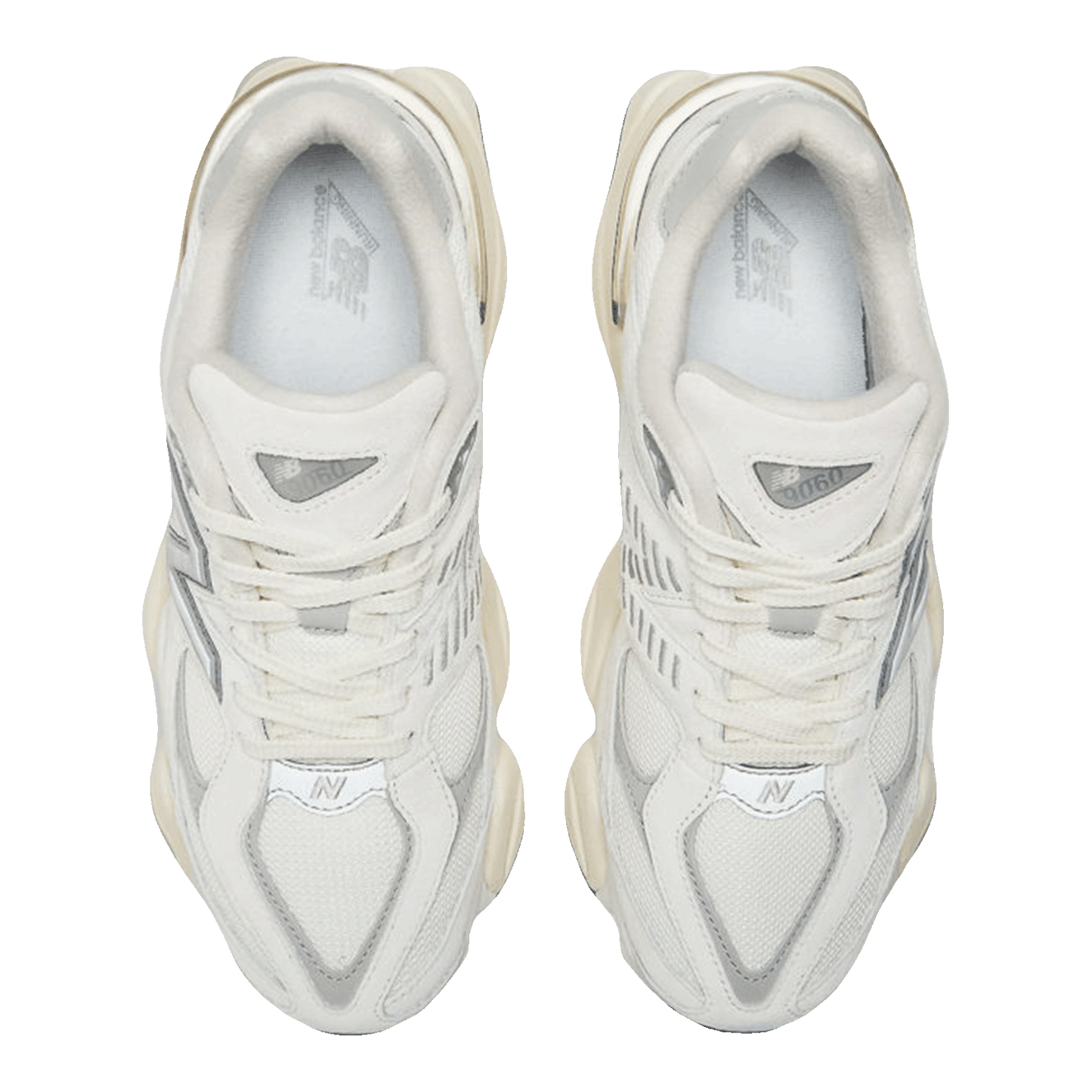 New Balance 9060 Sea Salt White Oben