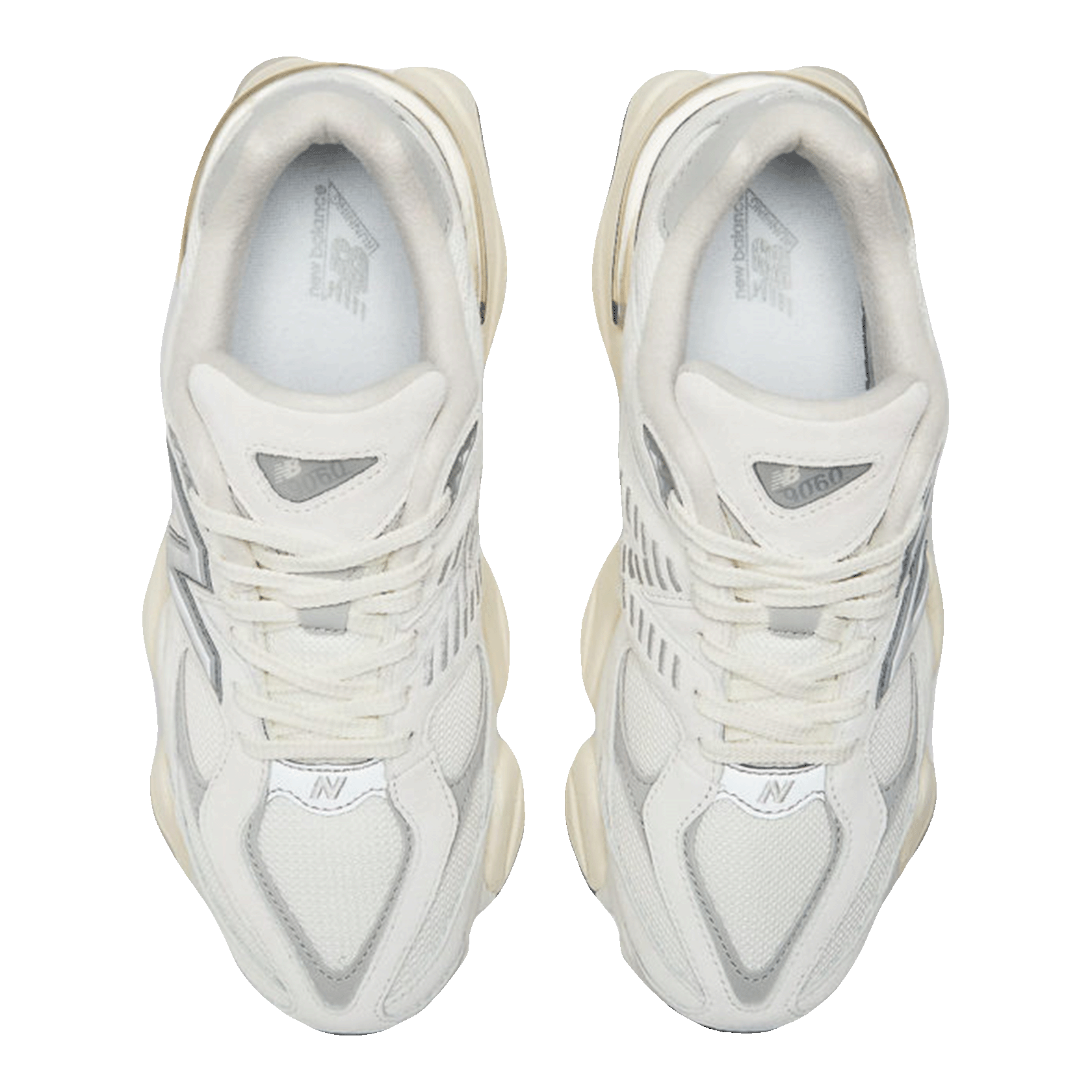 New Balance 9060 Sea Salt White Oben