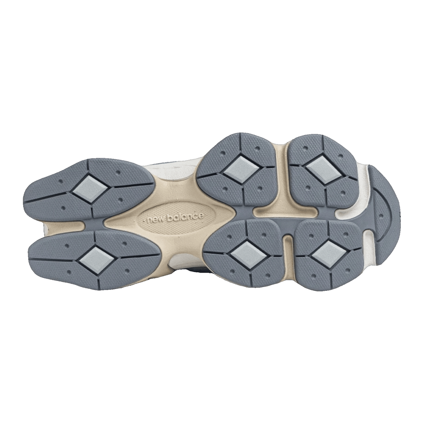 New Balance 9060 Slate Grey Light Grey Sohle