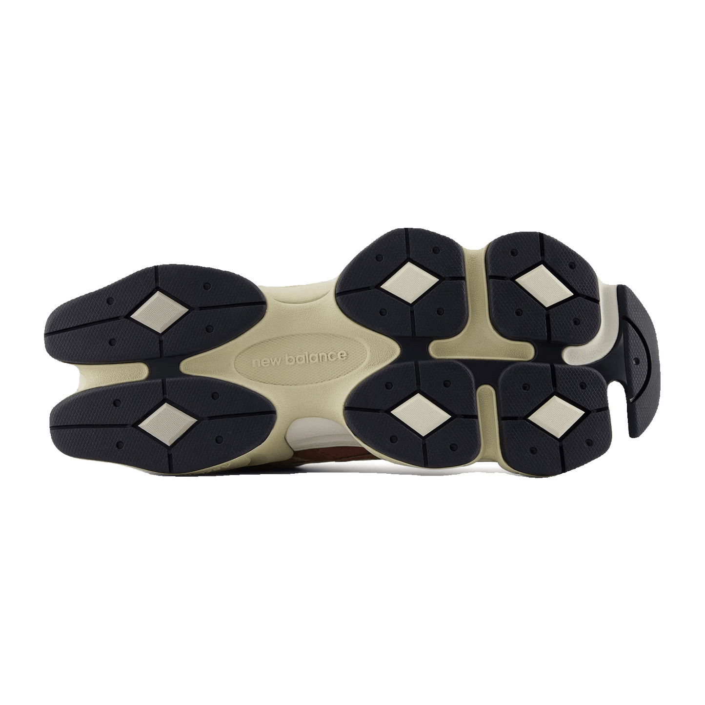 New Balance 9060 Sparrow Flat Taupe Sohle