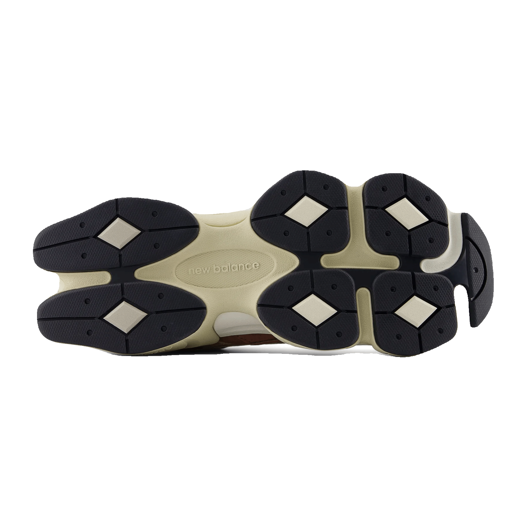 New Balance 9060 Sparrow Flat Taupe Sohle