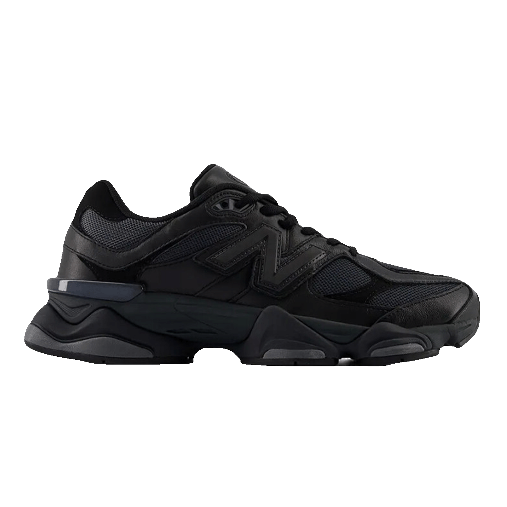 New Balance 9060 Triple Black Leather