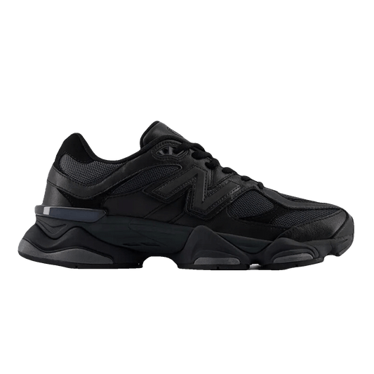 New Balance 9060 Triple Black Leather
