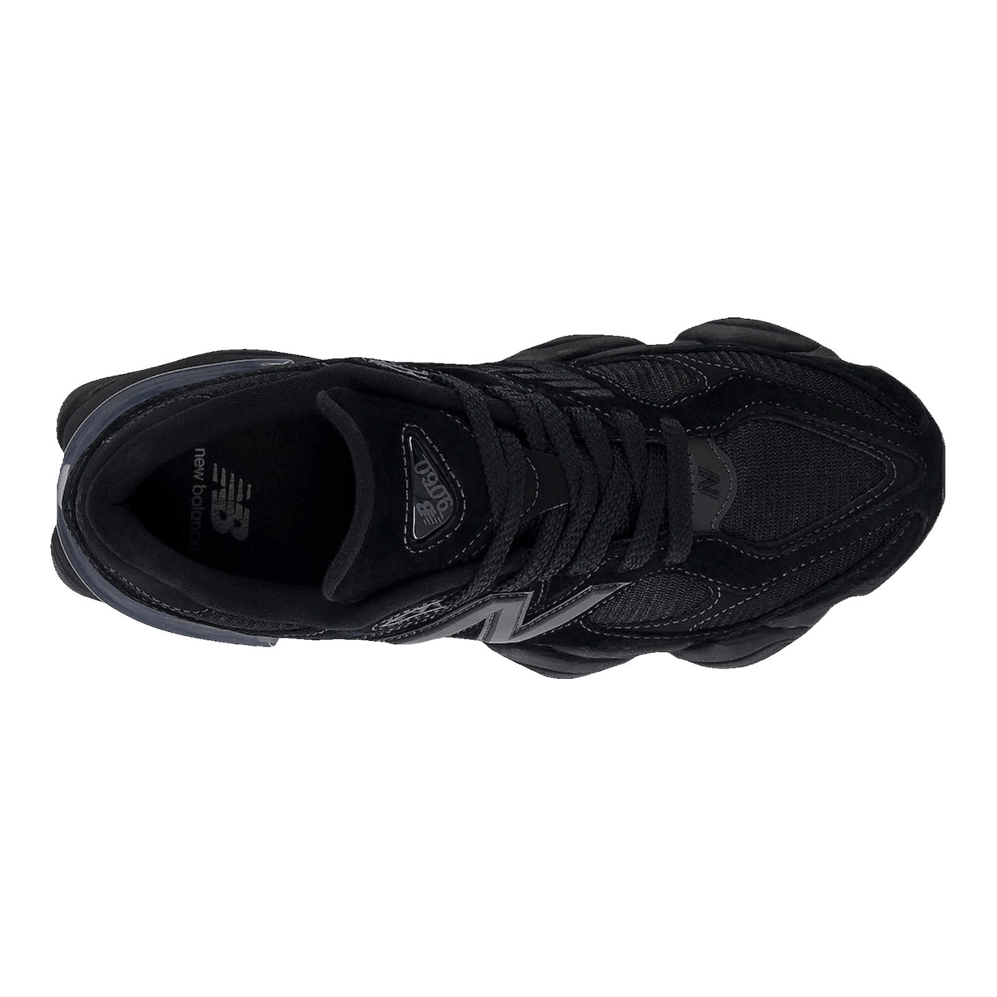 New Balance 9060 Triple Black Oben