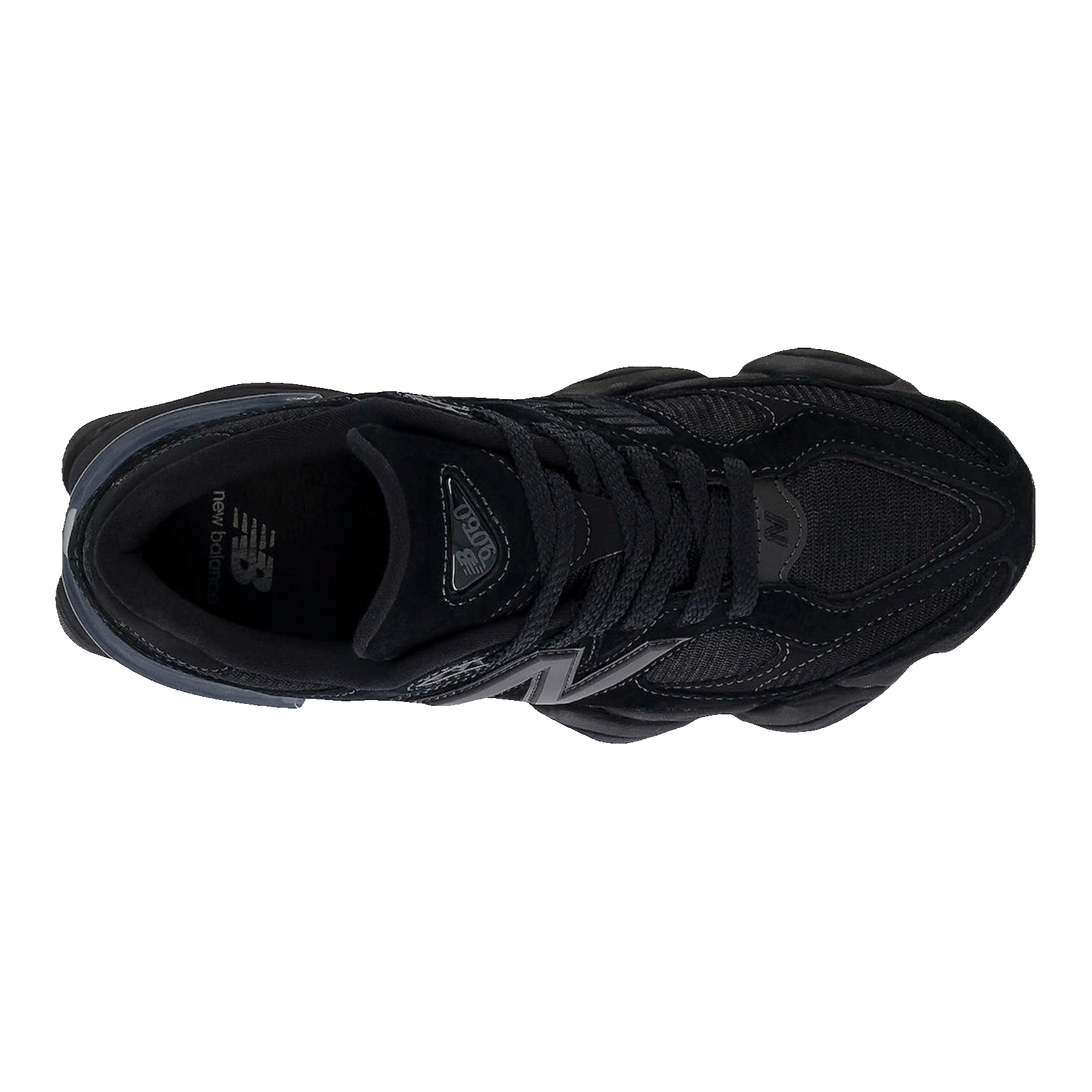 New Balance 9060 Triple Black Oben