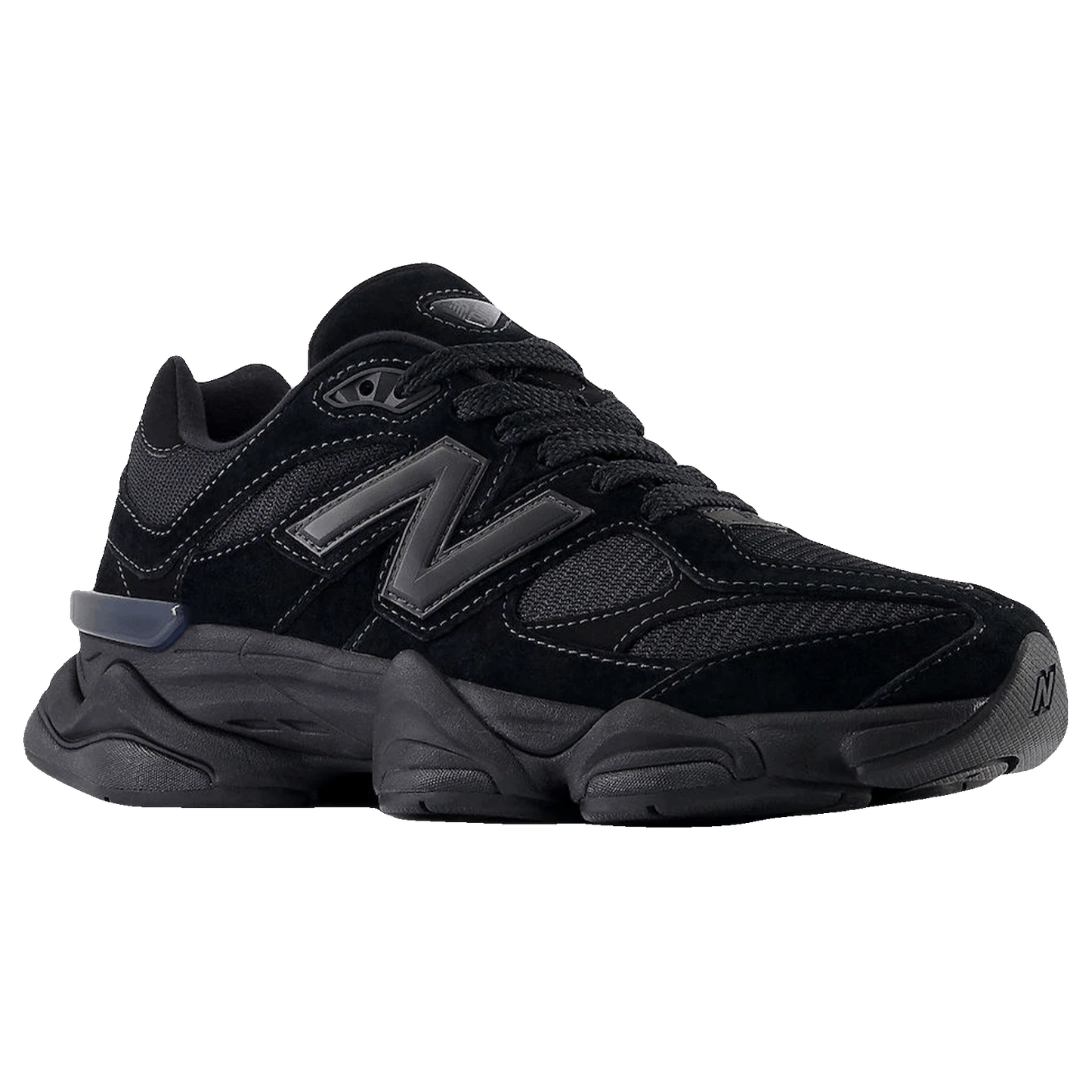 New Balance 9060 Triple Black Side