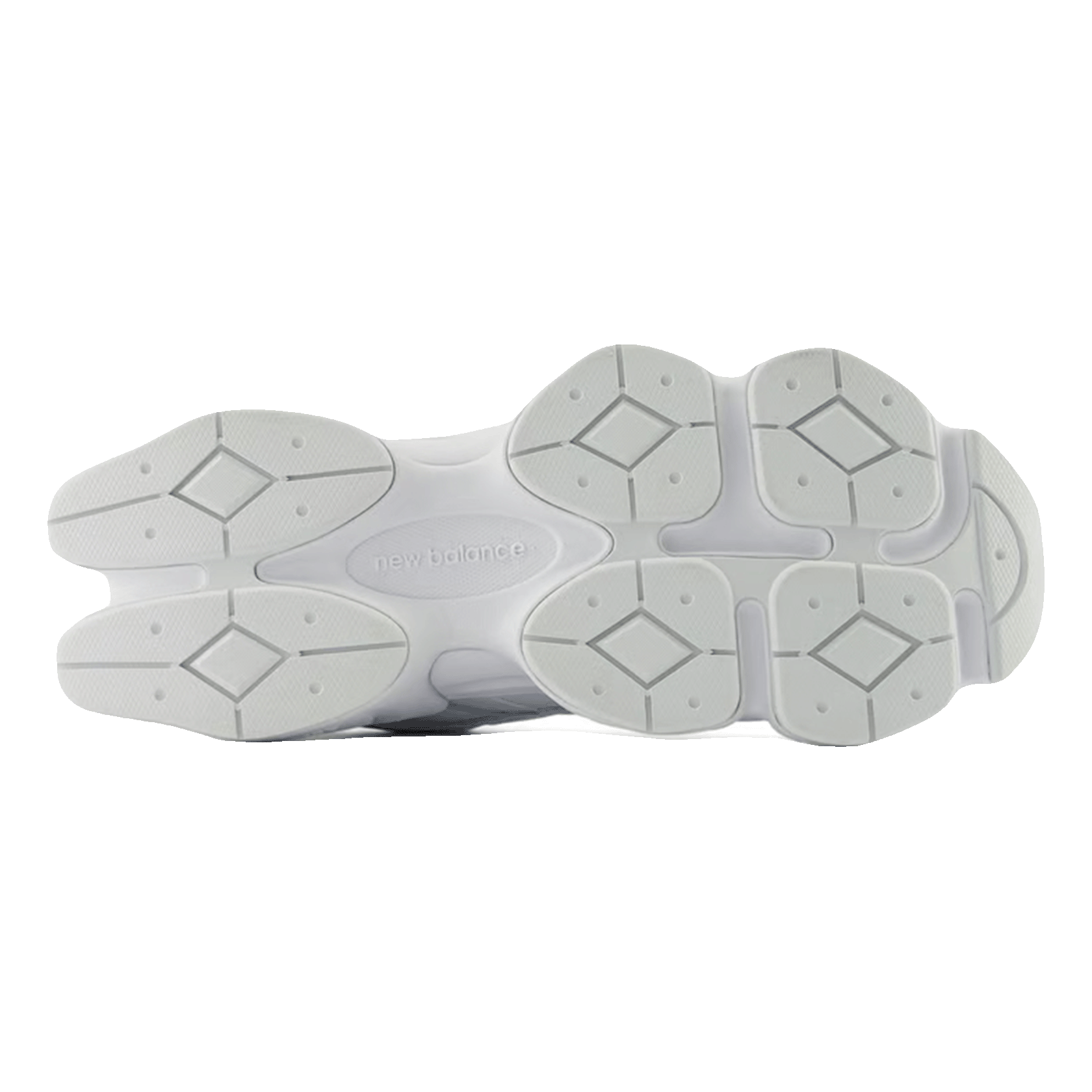 New Balance 9060 Triple White Sohle