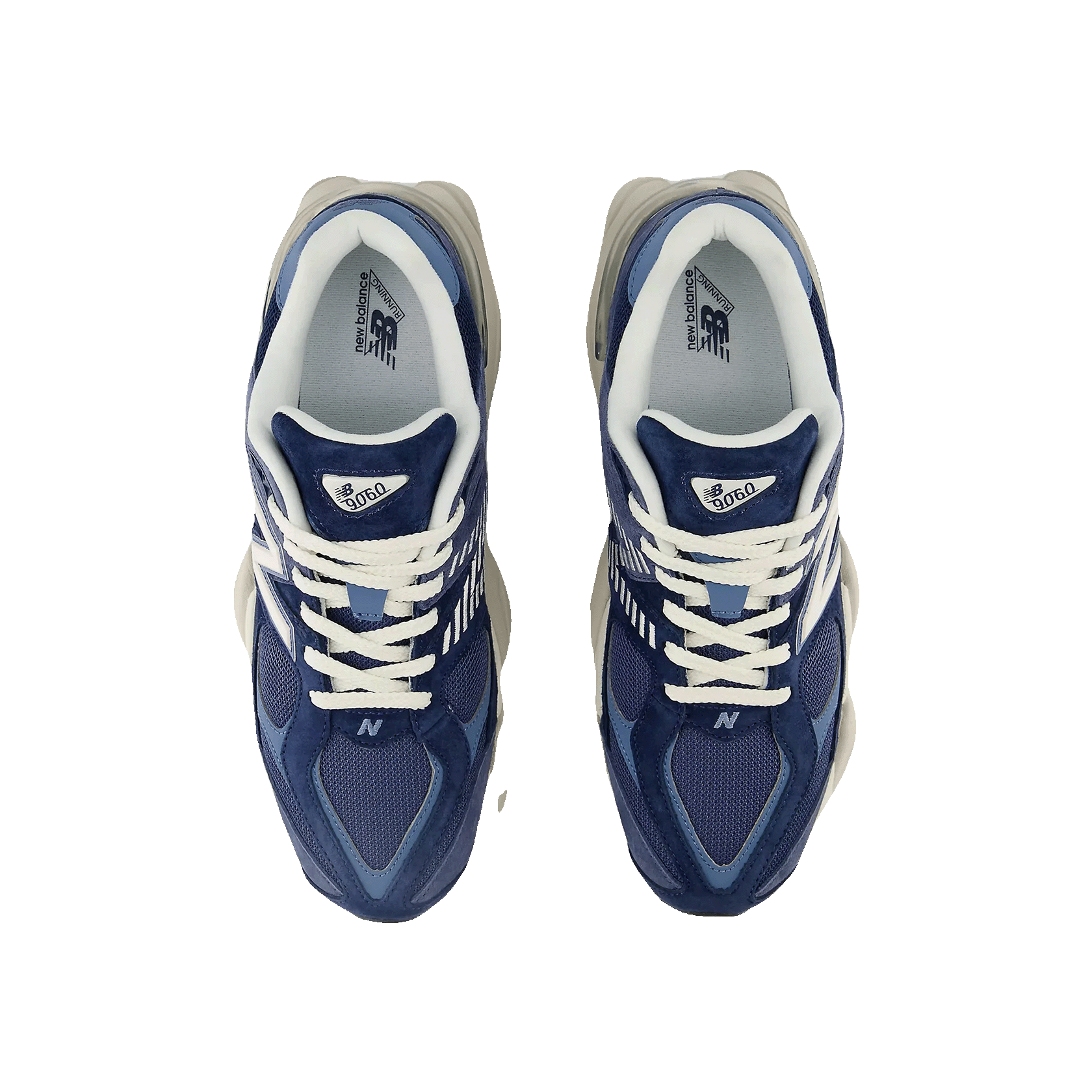 New Balance 9060 Vintage Indigo Heron Blue Oben