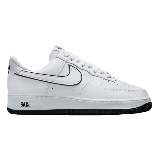 Nike Air Force 1 '07 Low White Black Outline Swoosh