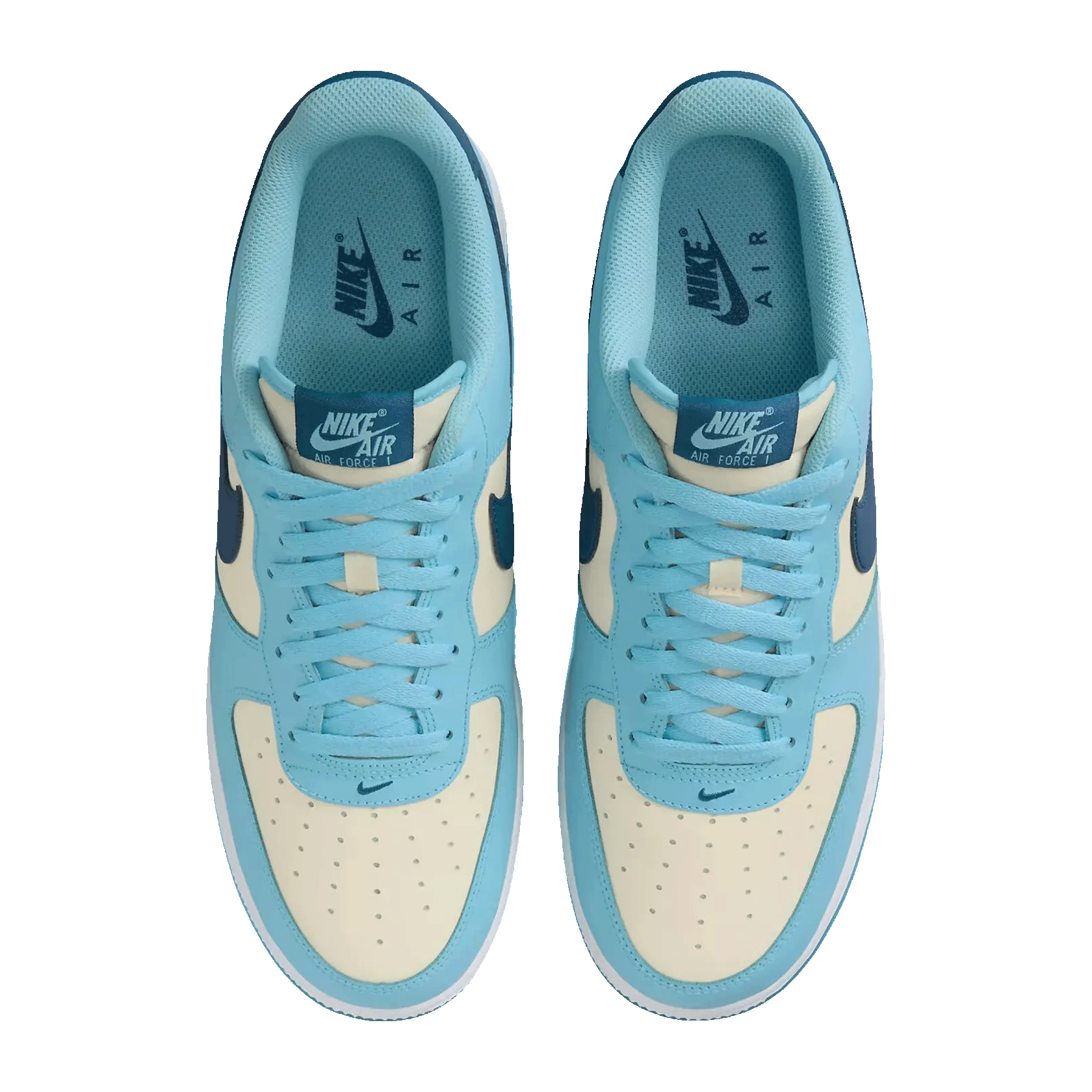 Nike Air Force 1 Low '07 Aquarius Blue Coconut Milk Oben