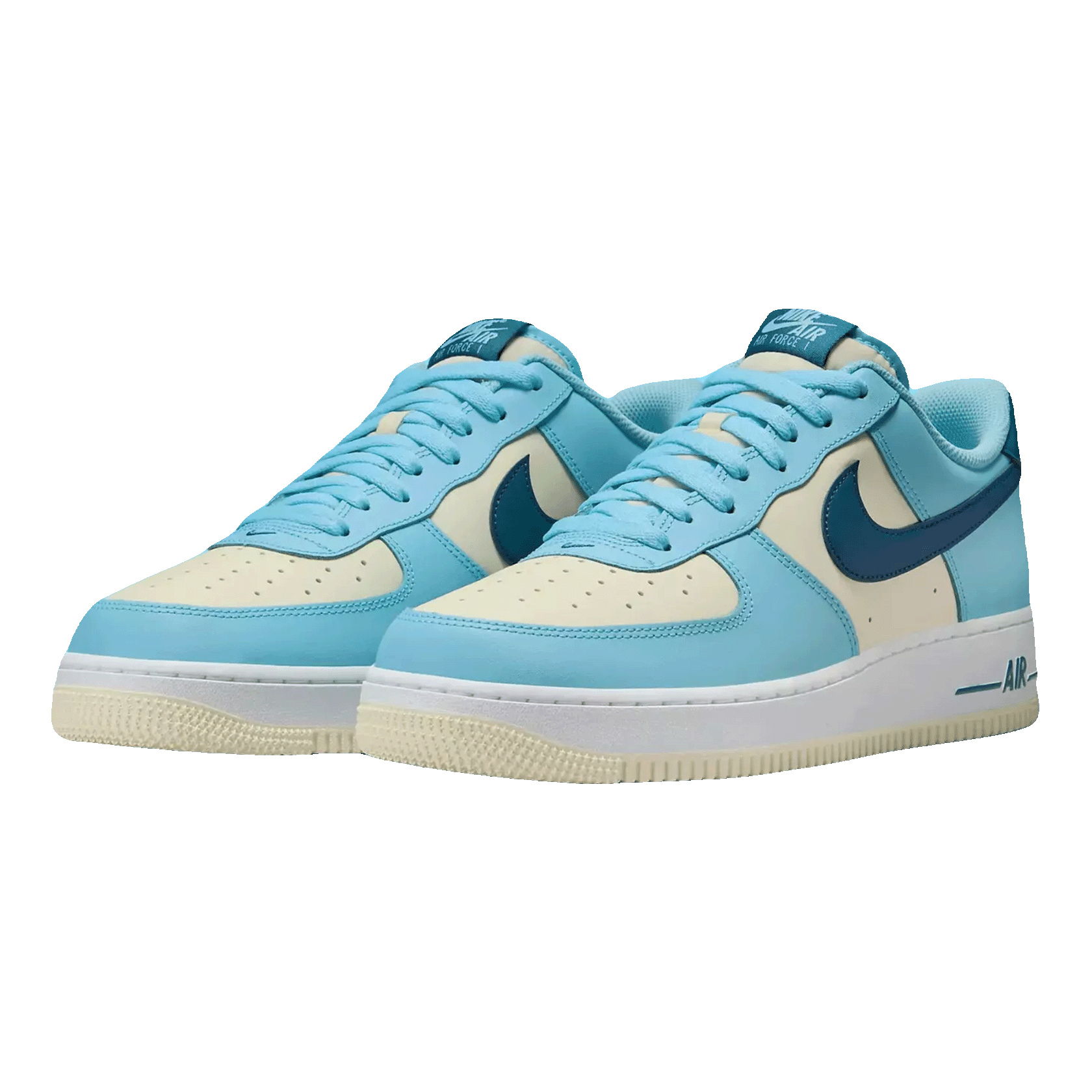 Nike Air Force 1 Low '07 Aquarius Blue Coconut Milk Side