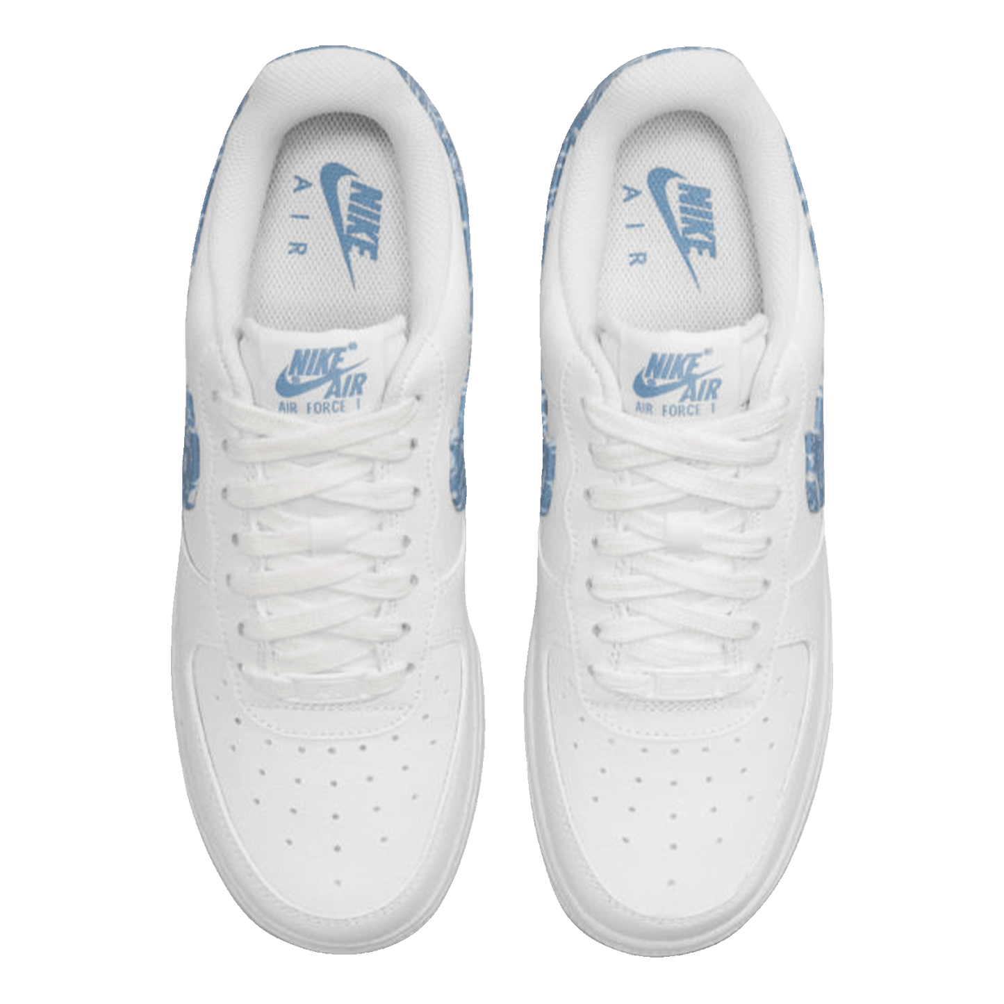 Nike Air Force 1 Low '07 Essential White Worn Blue Paisley (W) Oben
