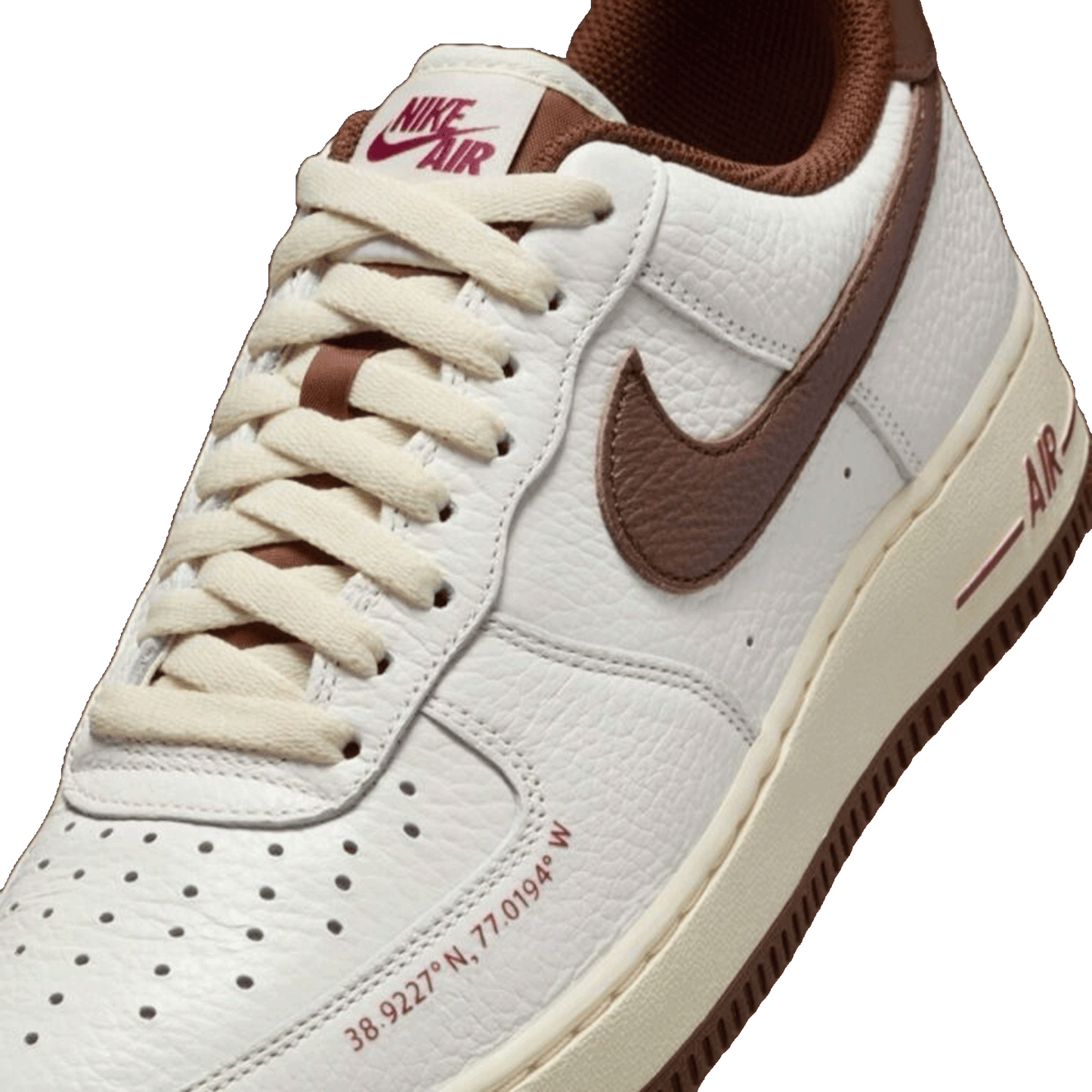 Nike Air Force 1 Low '07 Howard University Yardrunners Toe