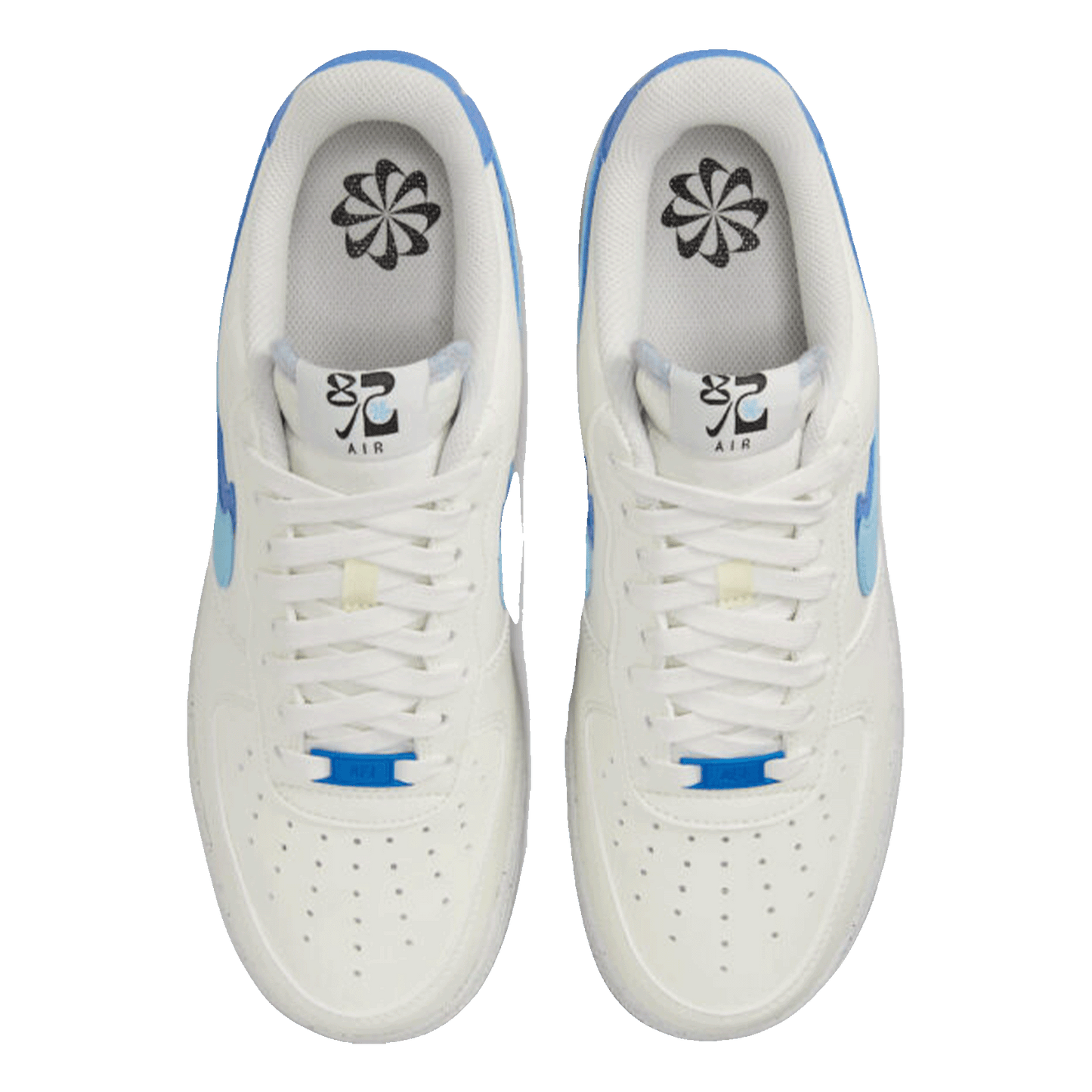 Nike Air Force 1 Low '07 LV8 82 Double Swoosh Medium Blue Oben