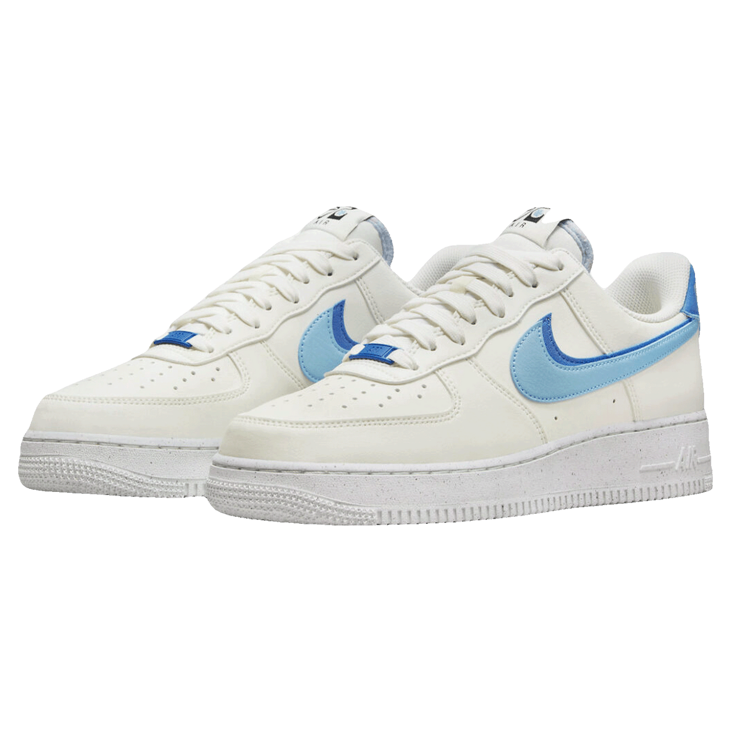 Nike Air Force 1 Low '07 LV8 82 Double Swoosh Medium Blue Side