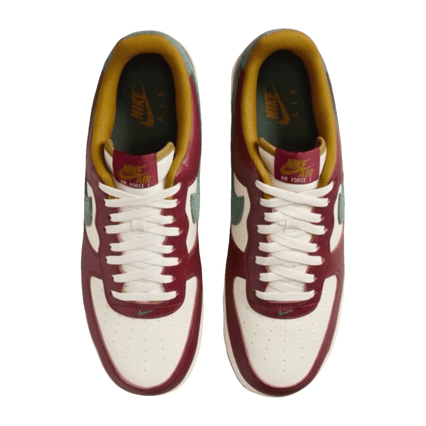 Nike Air Force 1 Low '07 LV8 Dark Team Red Vintage Green Oben