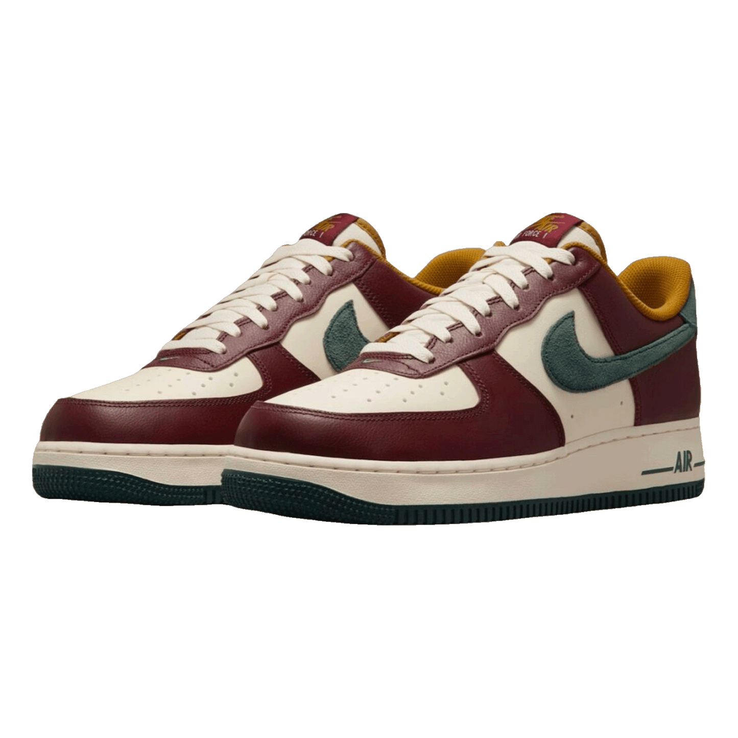 Nike Air Force 1 Low '07 LV8 Dark Team Red Vintage Green Side