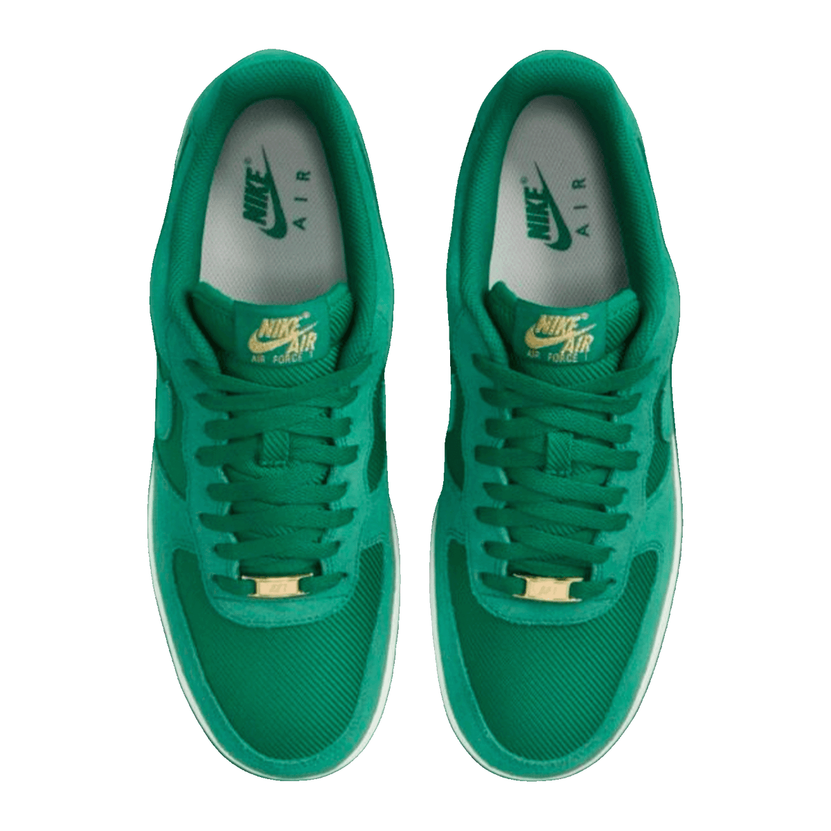 Nike Air Force 1 Low '07 LV8 Malachite Pale Ivory Metallic Gold Oben FZ5222-300