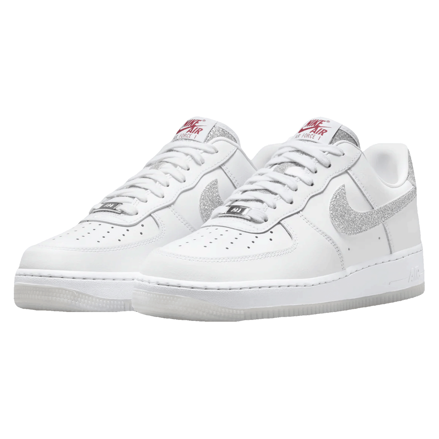Nike Air Force 1 Low '07 LX Glitter Swoosh White (W) Side