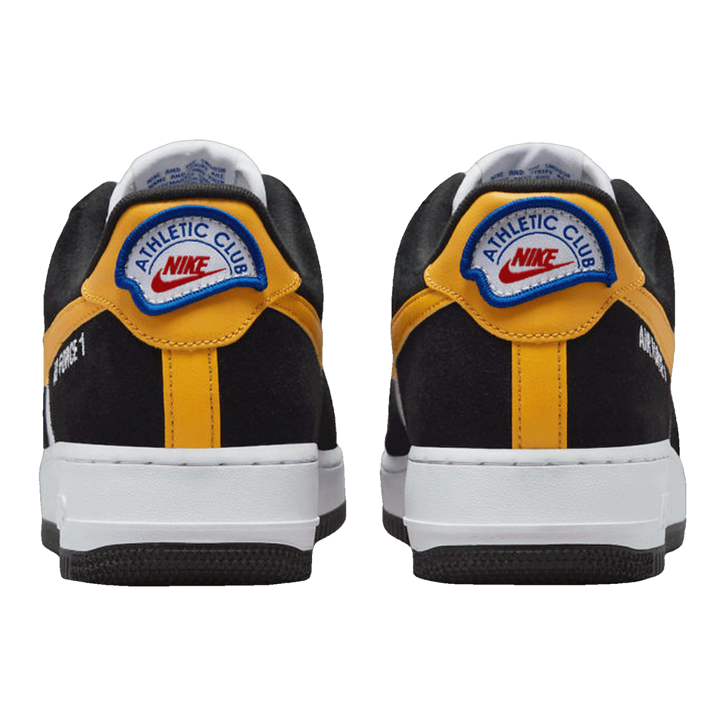 Nike Air Force 1 Low '07 LV8 Athletic Club Black University Gold