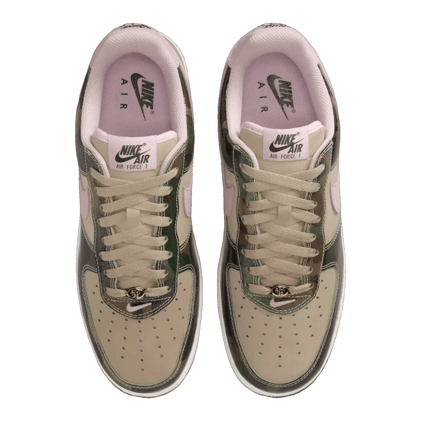 Nike Air Force 1 Low '07 LV8 Patent Camo Pink
