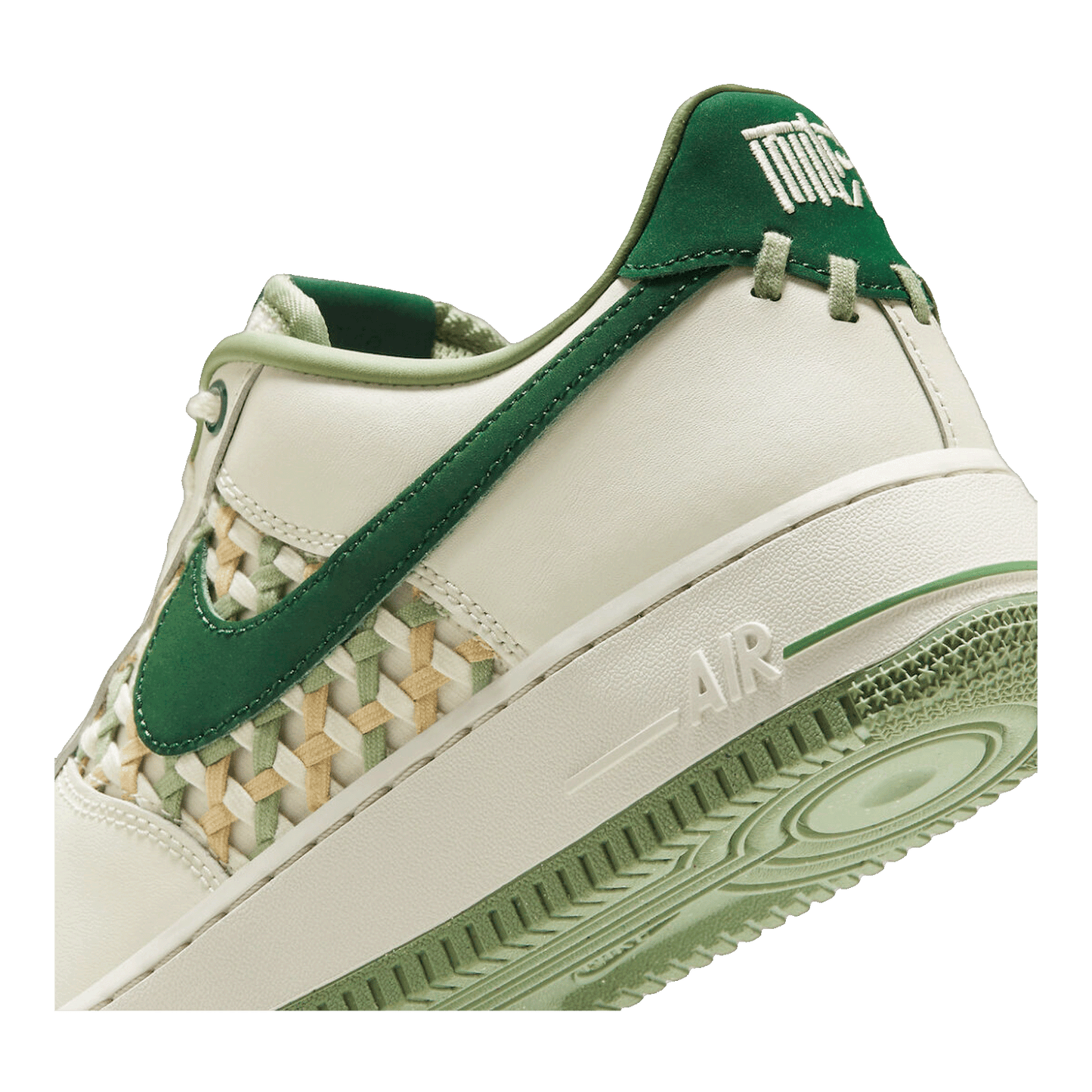 Nike Air Force 1 Low '07 Premium NAI-KE Bamboo Weave Sail Gorge Green