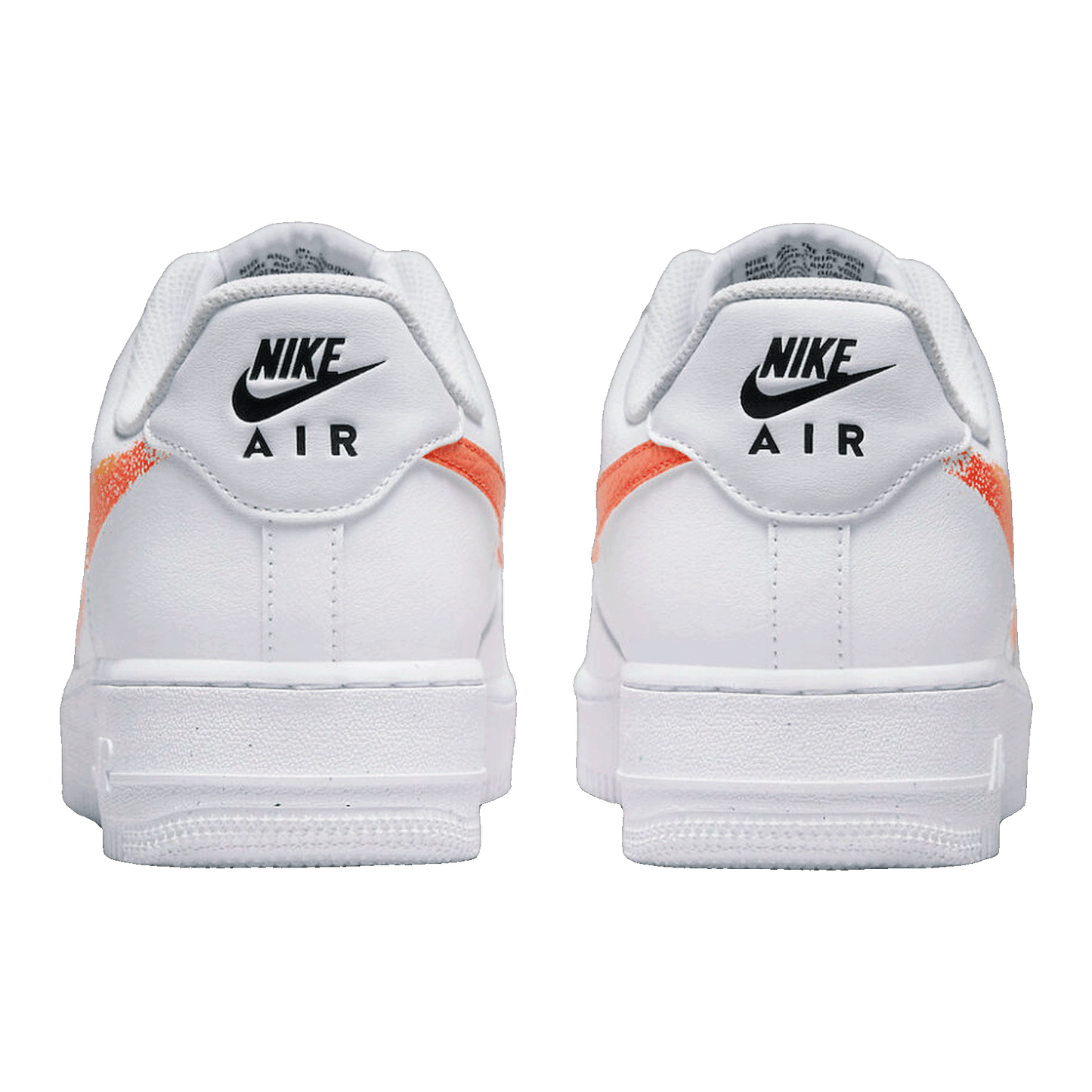 Nike Air Force 1 Low White Orange (2021) Sohle