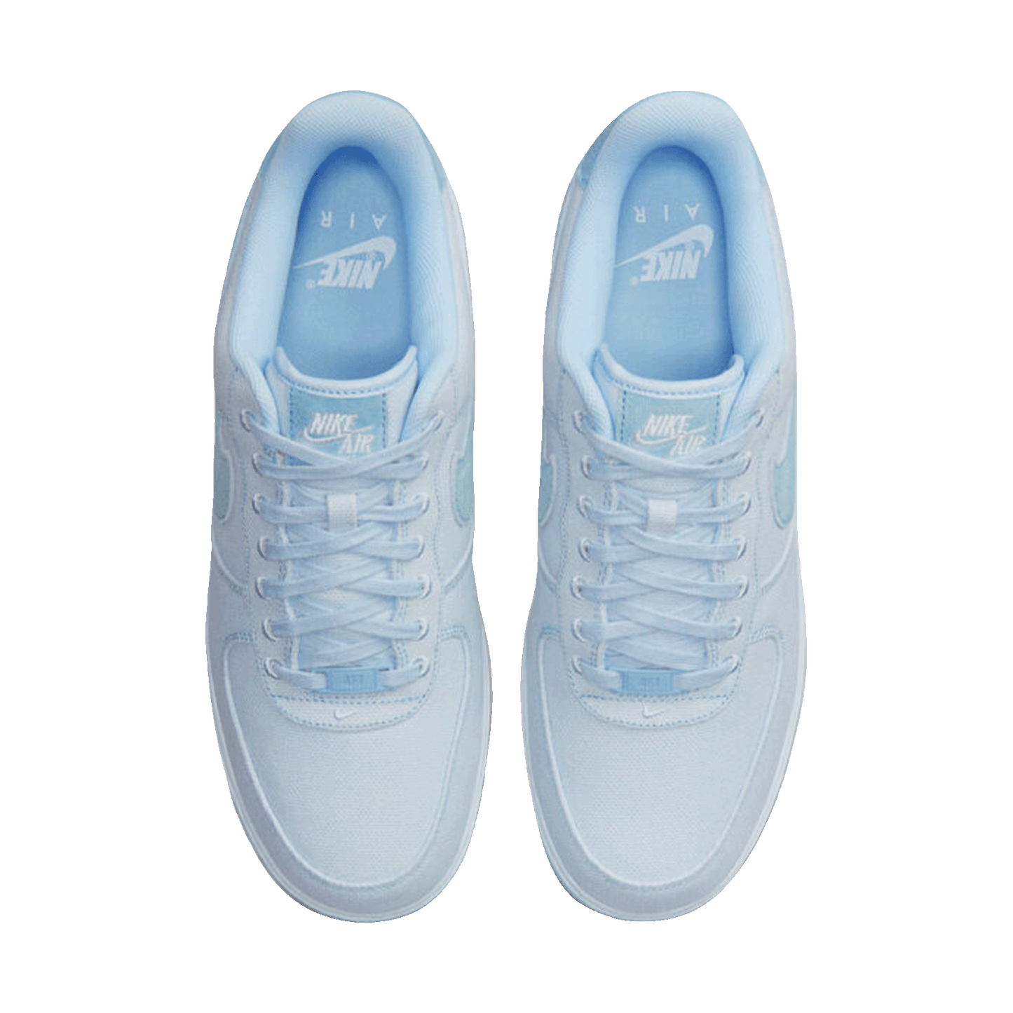 Nike Air Force 1 Low Blue Dip Dye Oben