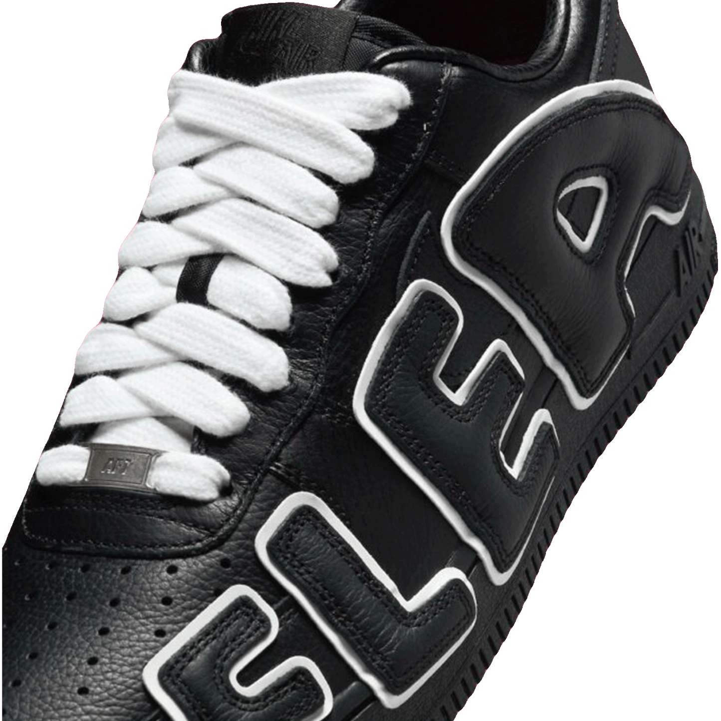Nike Air Force 1 Low Cactus Plant Flea Market Black (2024) Tongue