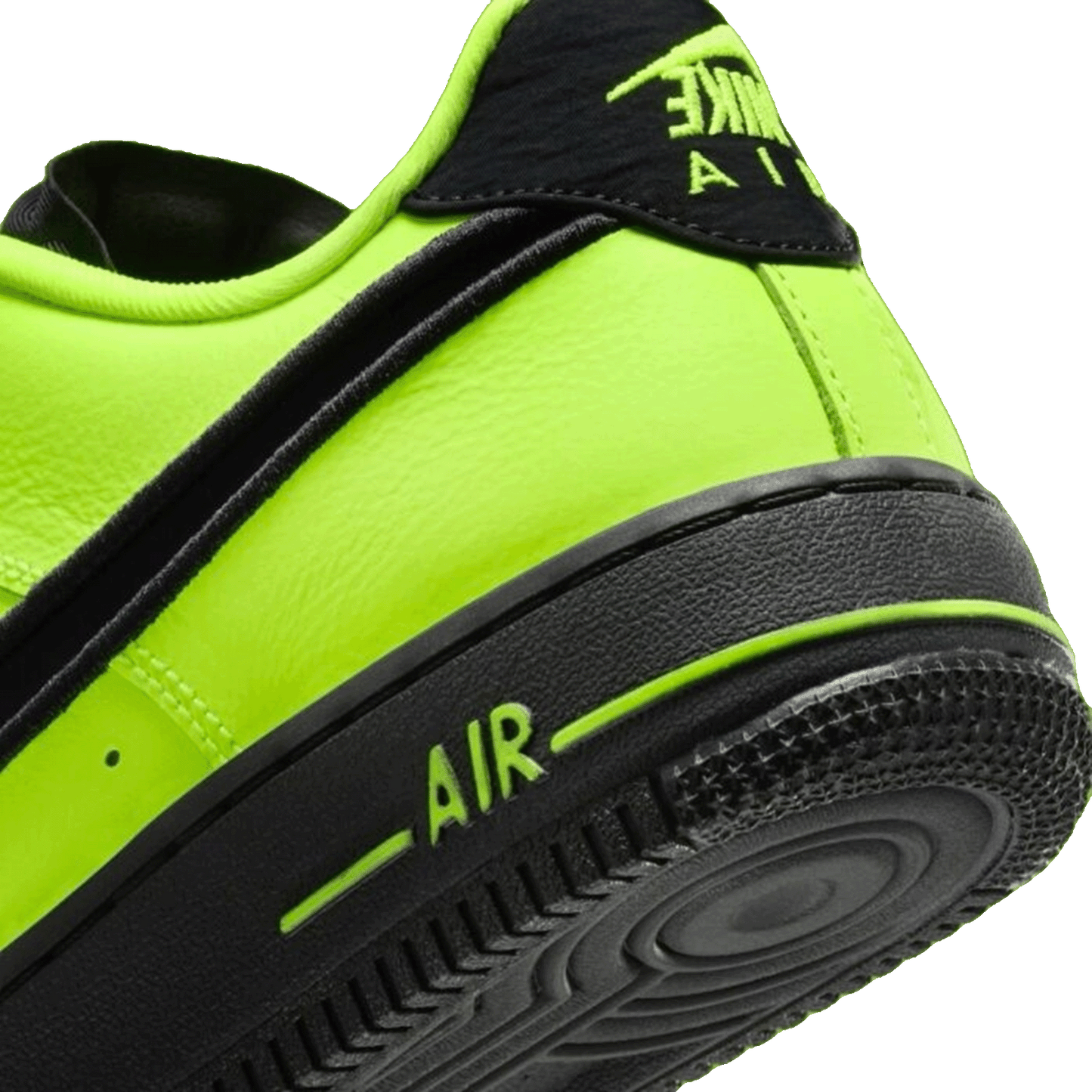 Nike Air Force 1 Low Dance Volt Gunmetal Black (W) Back 2
