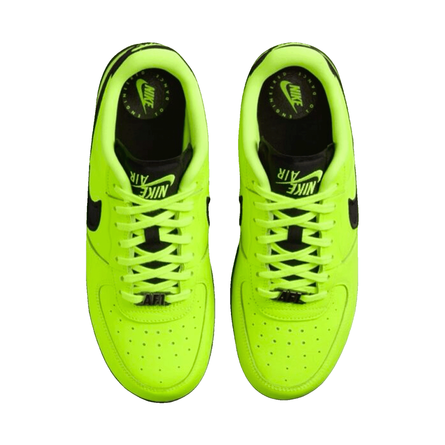 Nike Air Force 1 Low Dance Volt Gunmetal Black (W) Oben