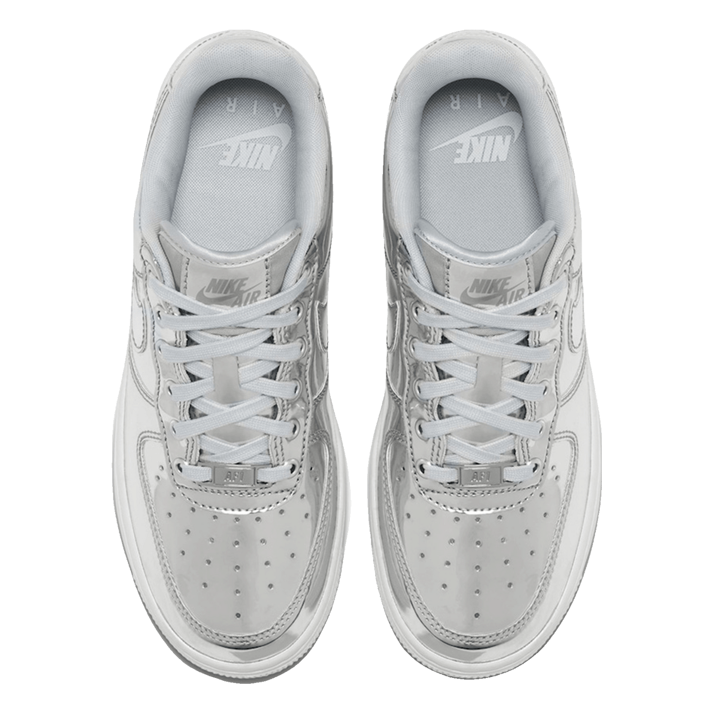 Nike Air Force 1 Low Metallic Chrome (W) Oben