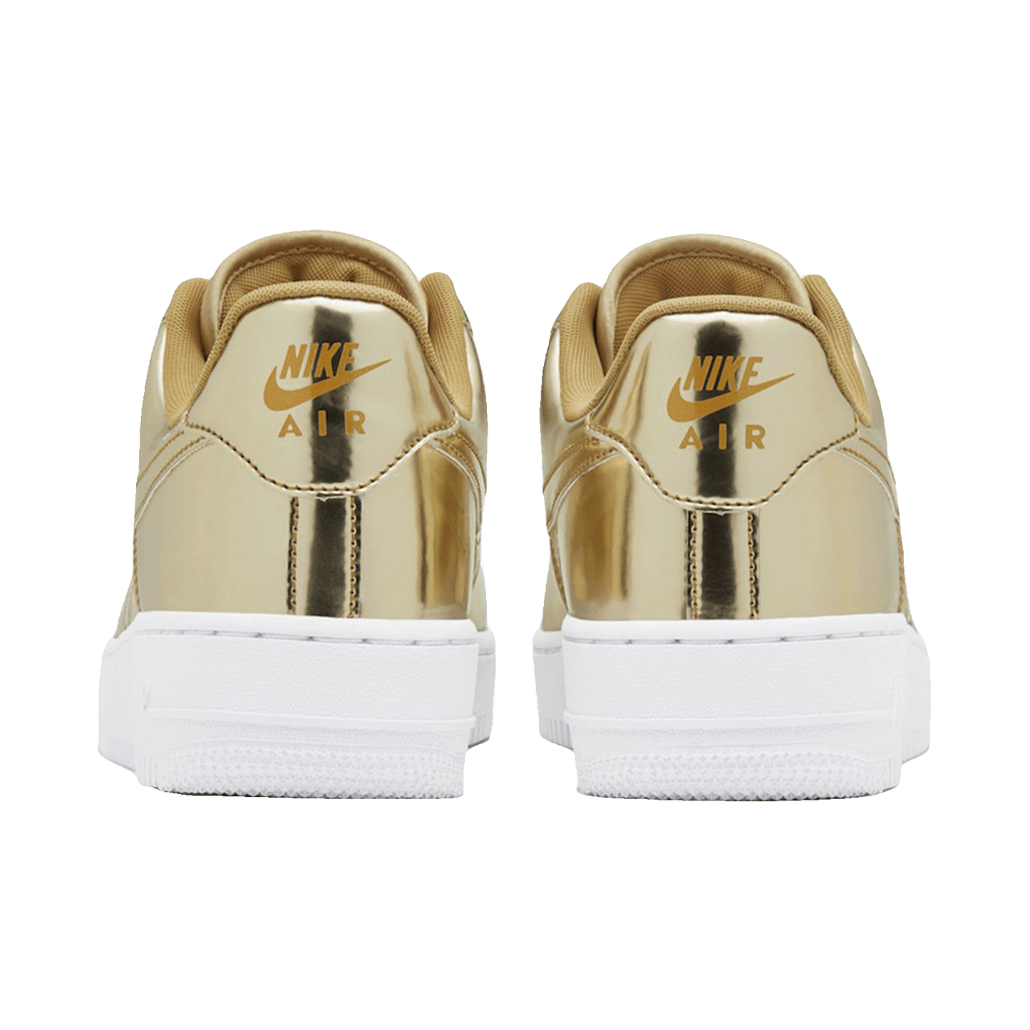 Nike Air Force 1 Low Metallic Gold (W) Back