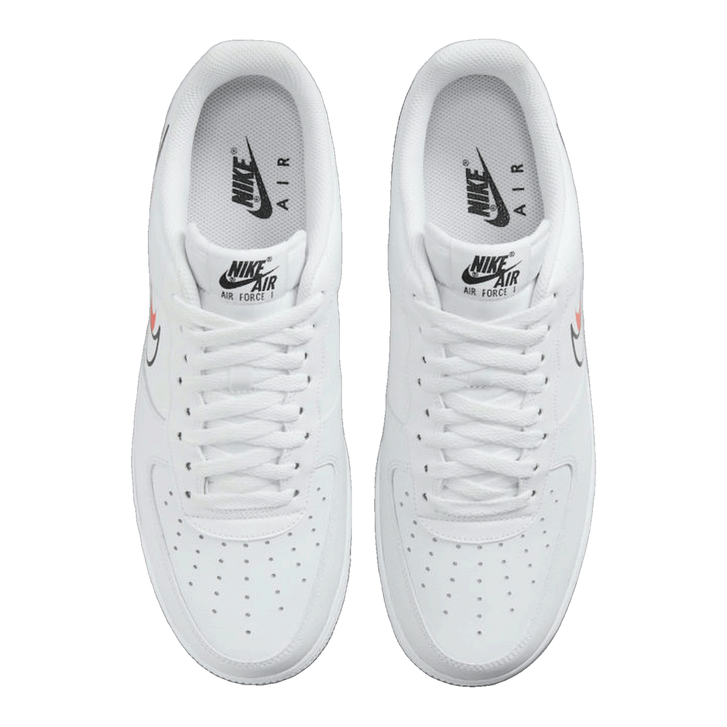 Nike Air Force 1 Low Multi-Swoosh White Oben