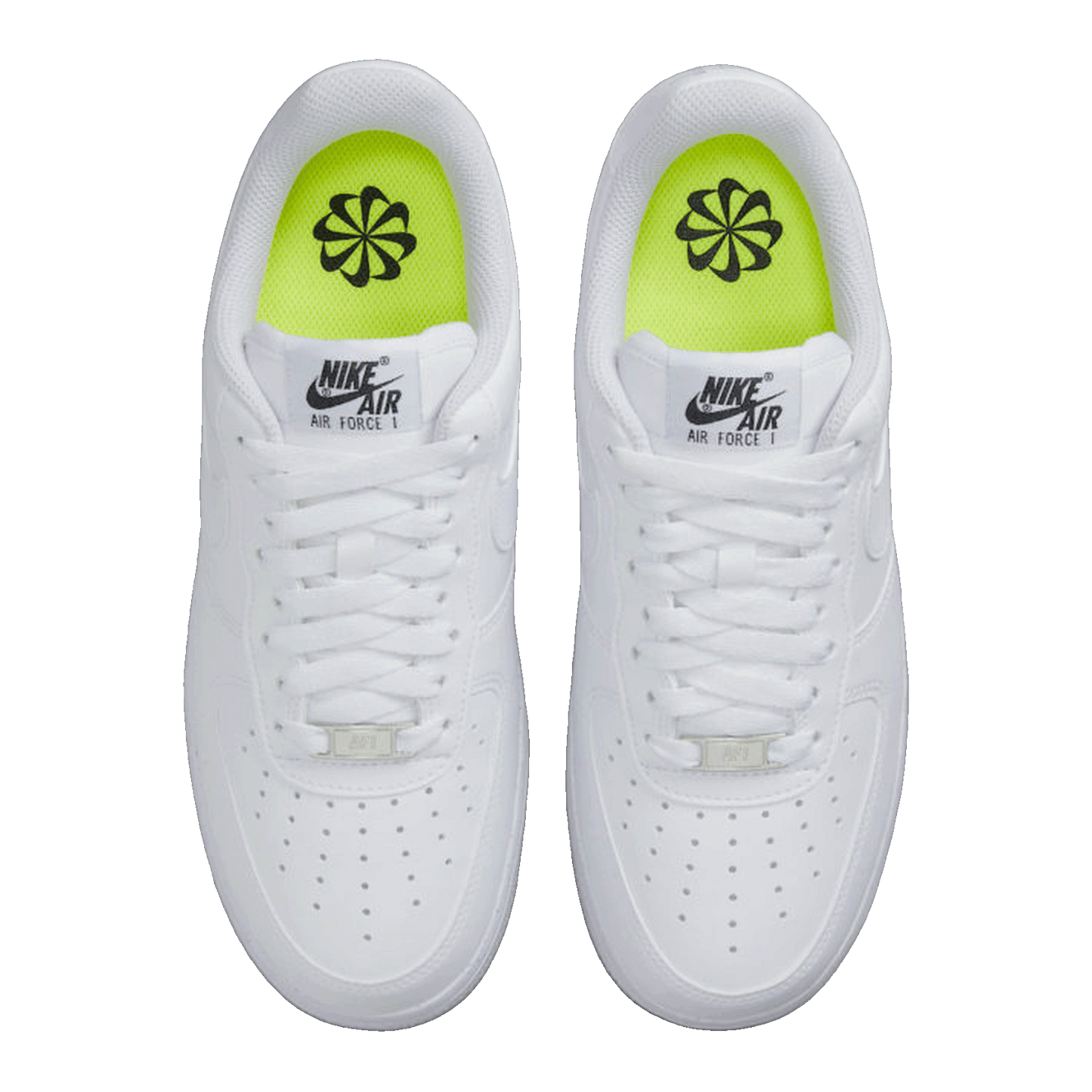 Nike Air Force 1 Low Next Nature White Metallic Grey (W) Oben
