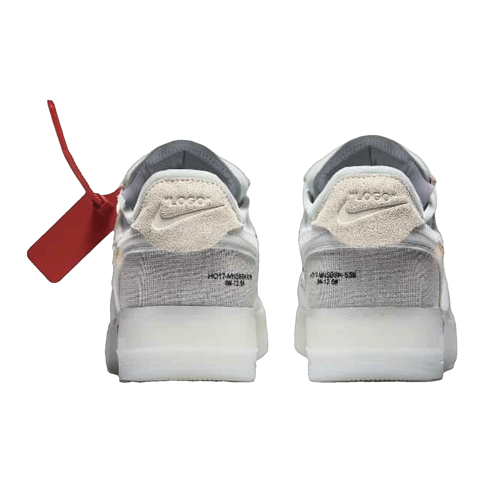 Nike Air Force 1 Low Off-White Back