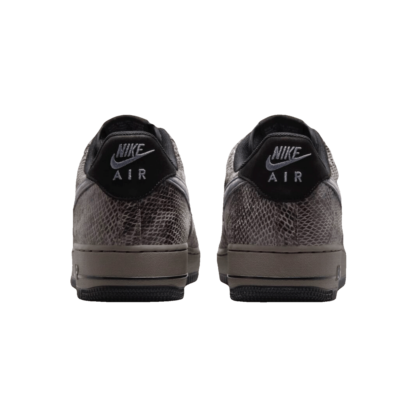 Nike Air Force 1 Low Off Noir Snakeskin Back