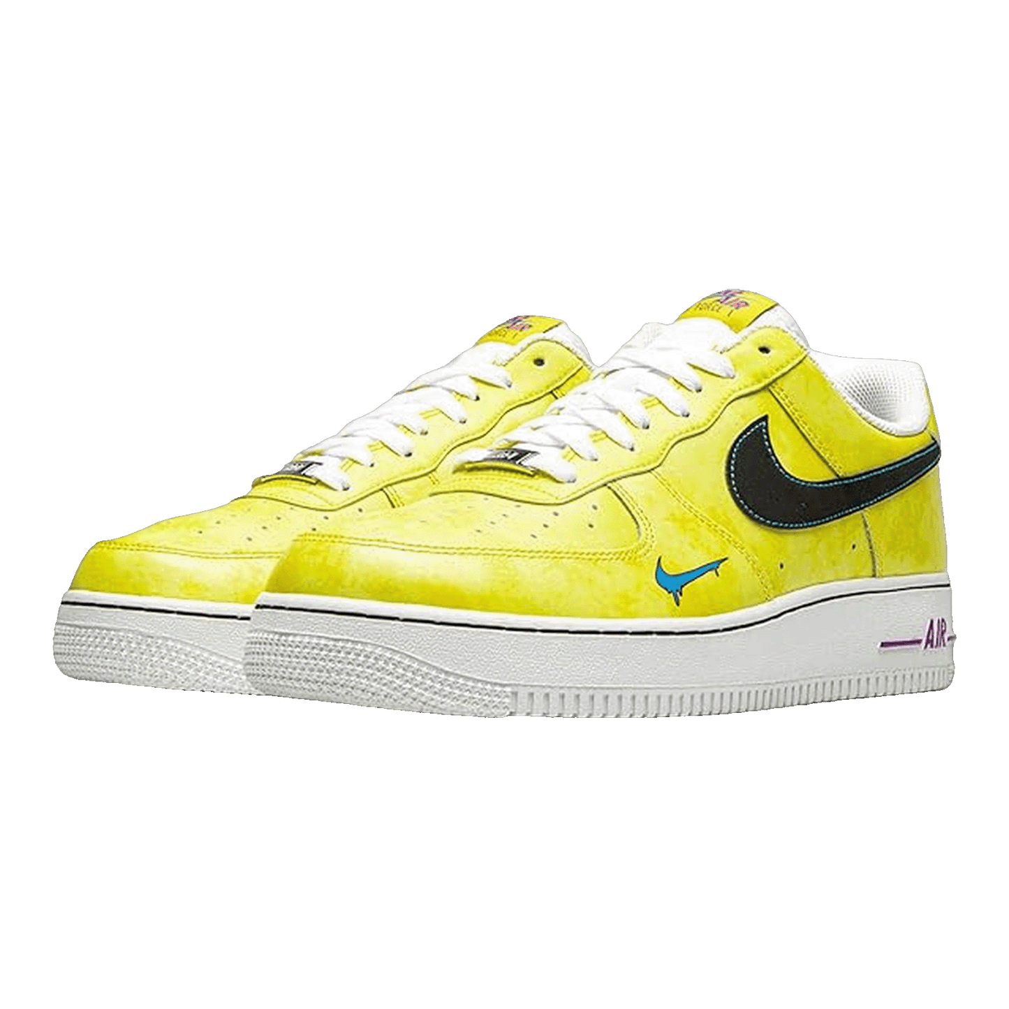 Nike Air Force 1 Low Peace, Love & Basketball Side