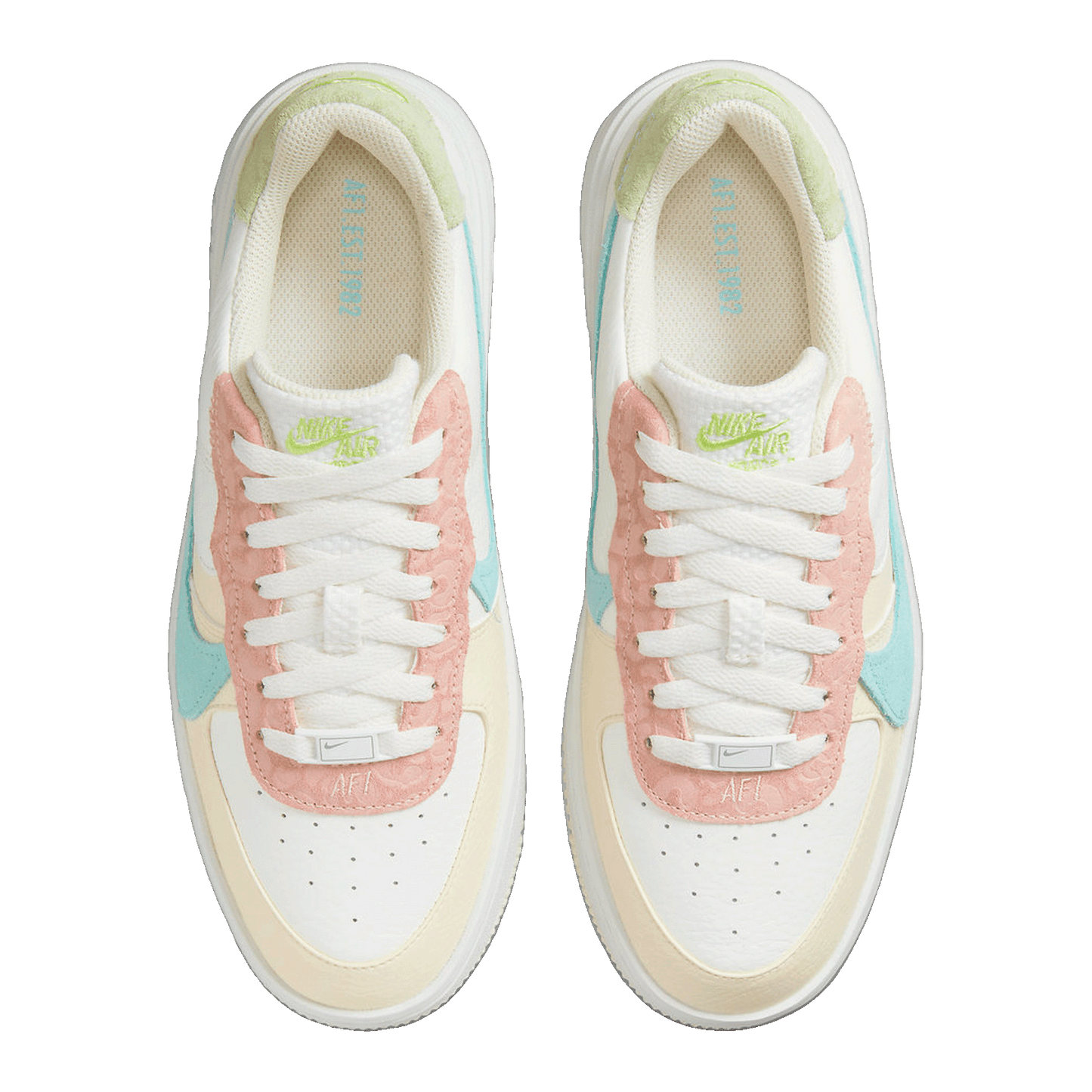 Nike Air Force 1 Low PLT.AF.ORM Pastel Leopard (W) Oben