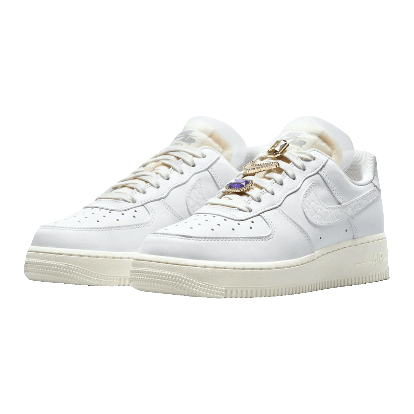 Nike Air Force 1 Low Prm Jewels White Side
