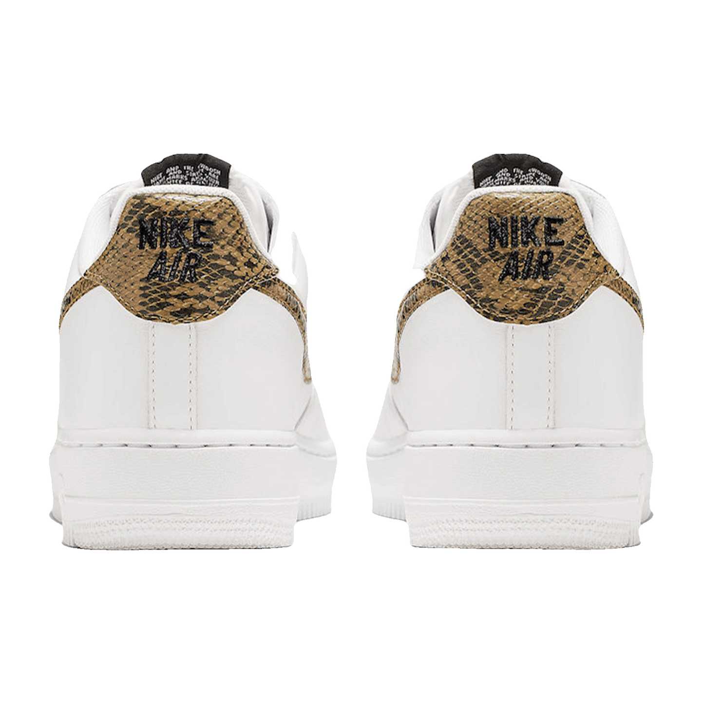 Nike Air Force 1 Low Retro Ivory Snake Back
