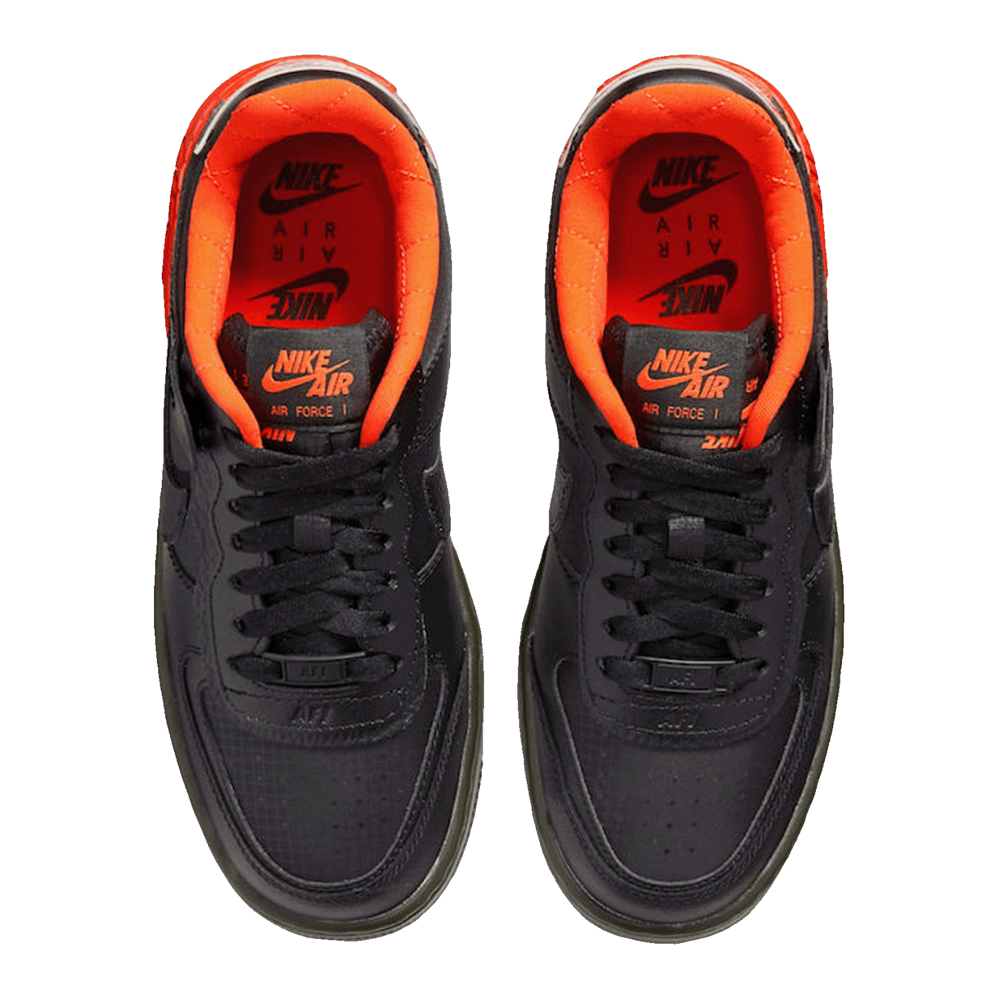 Nike Air Force 1 Low Shadow Black Hyper Crimson Cargo Khaki (W) Oben